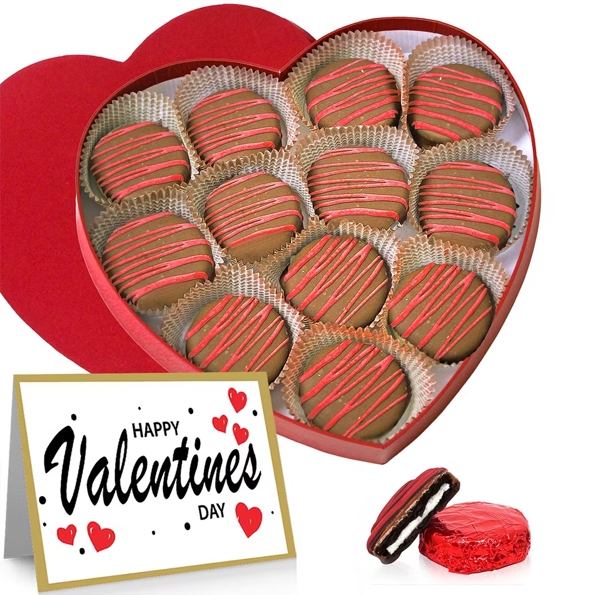 Belgian Chocolate Covered OREOsÂ® Heart Gift Box