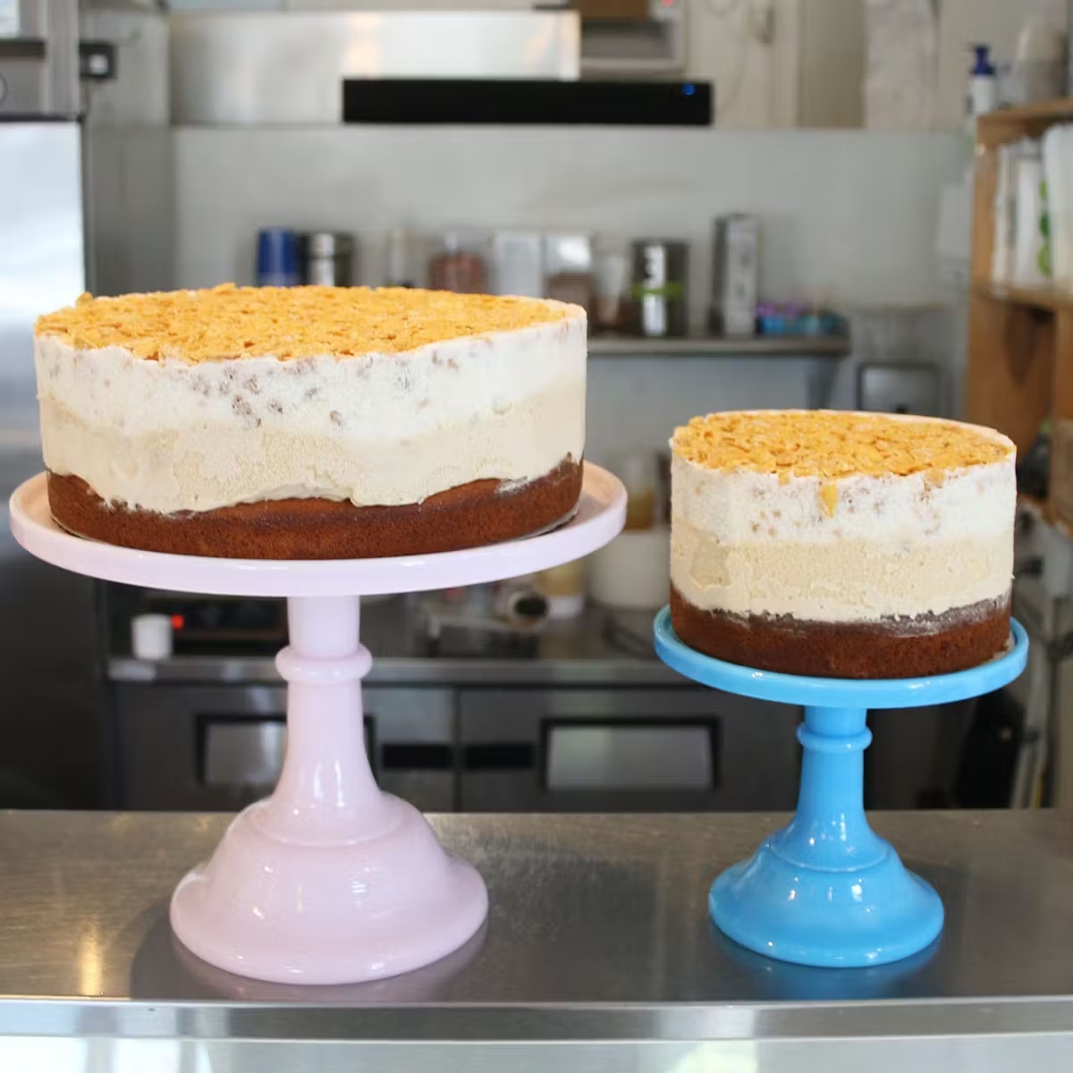 Large Complete Breakfast Ice Cream Cake
