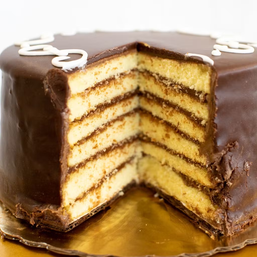 Chocolate Doberge Cake