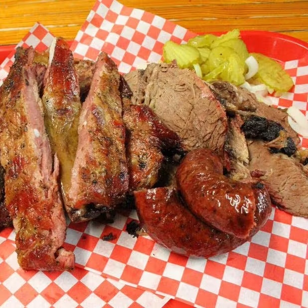 Texas Hot Links & Pork Ribs & Brisket Pack