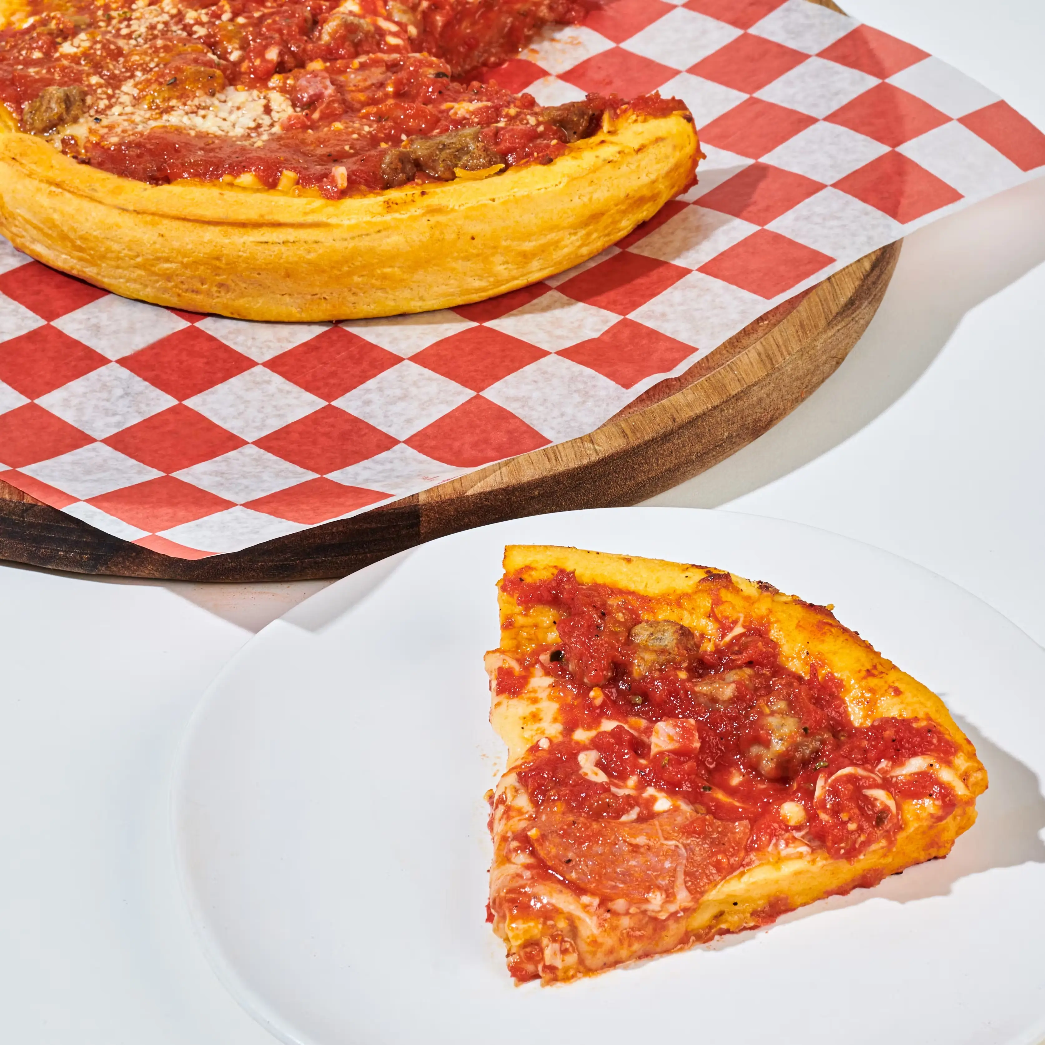 Chicago Deep Dish Sausage & Pepperoni Pizza Box - 3 Pack