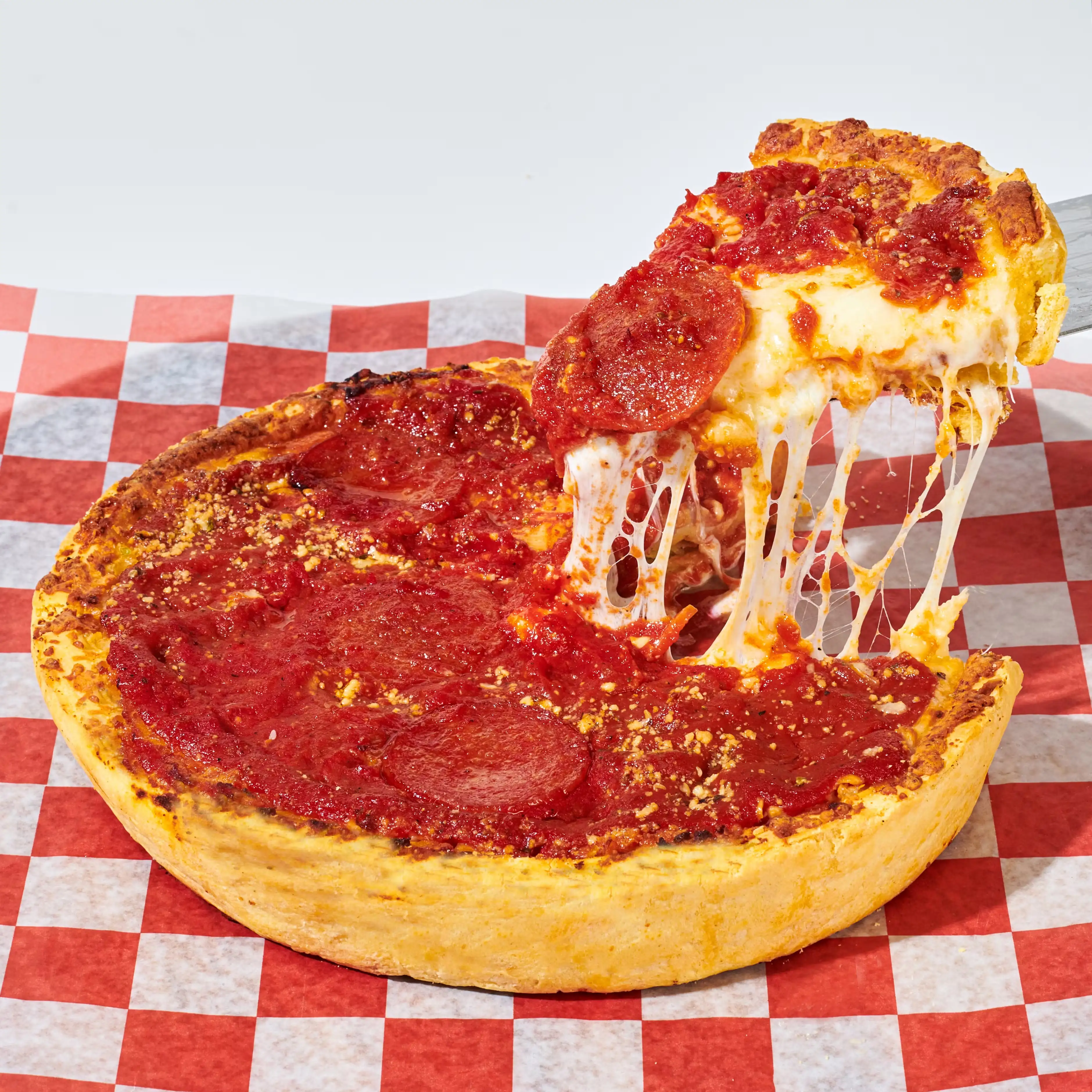 Chicago Deep Dish Pepperoni Pizza Box - 3 Pack