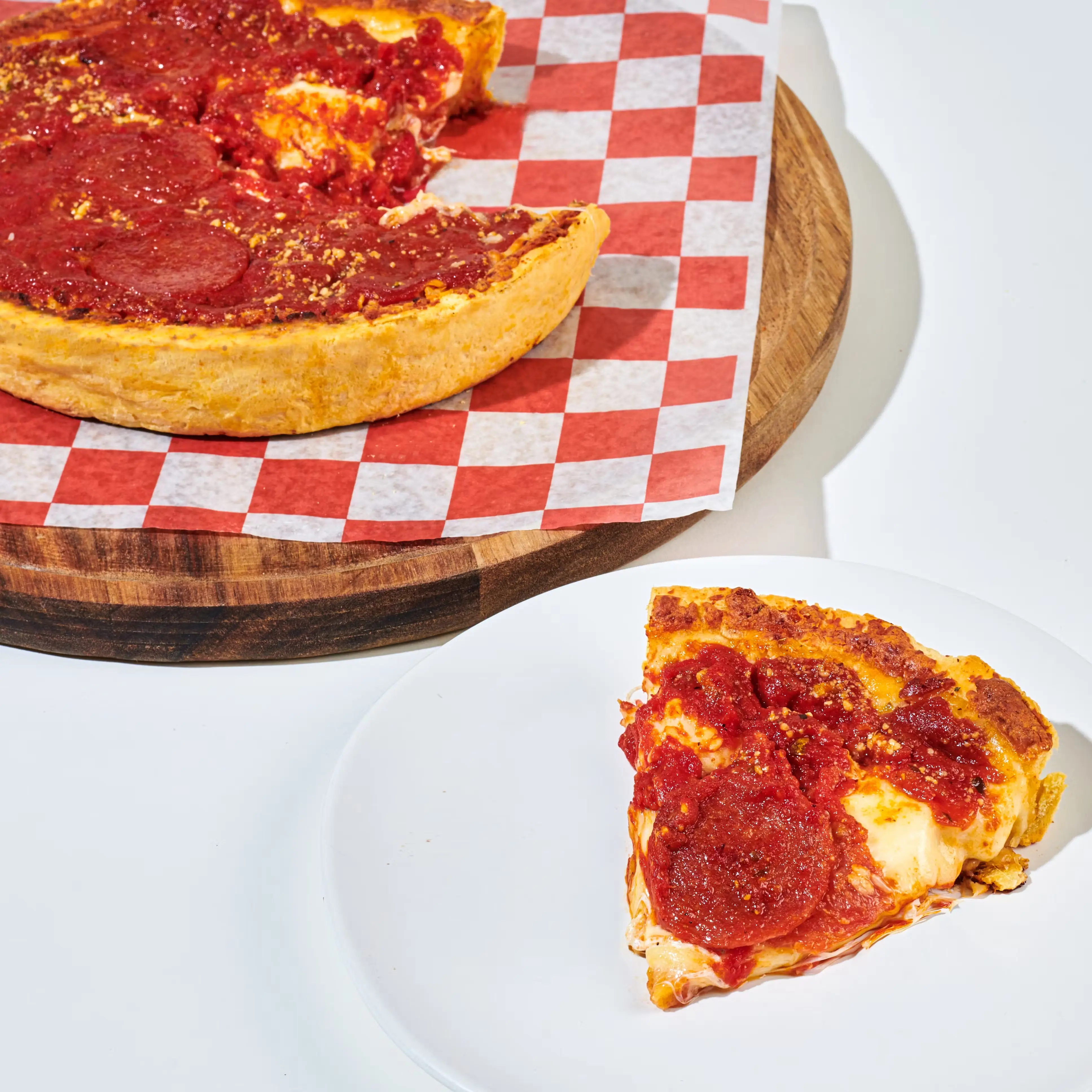 Chicago Deep Dish Pepperoni Pizza Box - 3 Pack