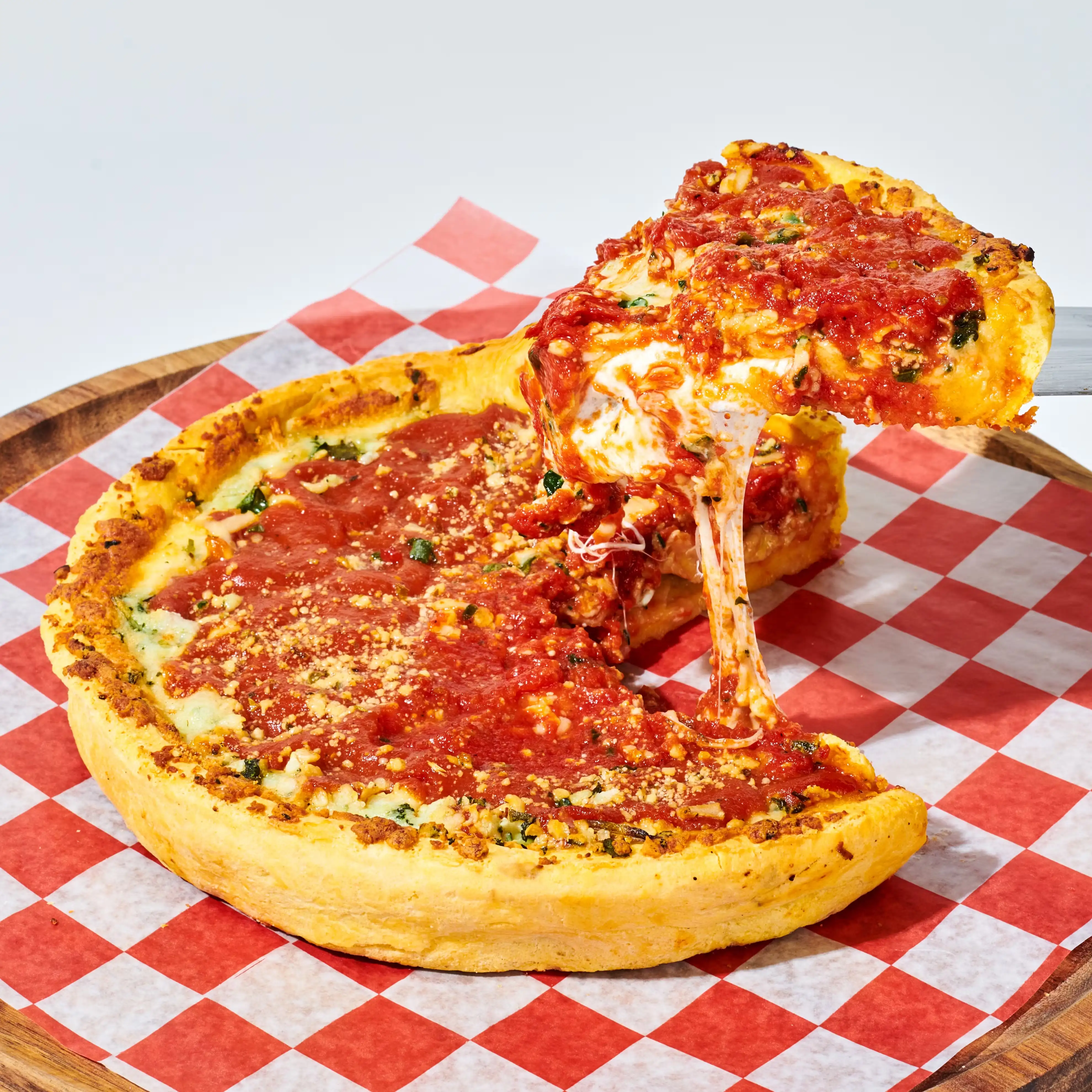 Chicago Deep Dish Spinach Pizza Box - 3 Pack