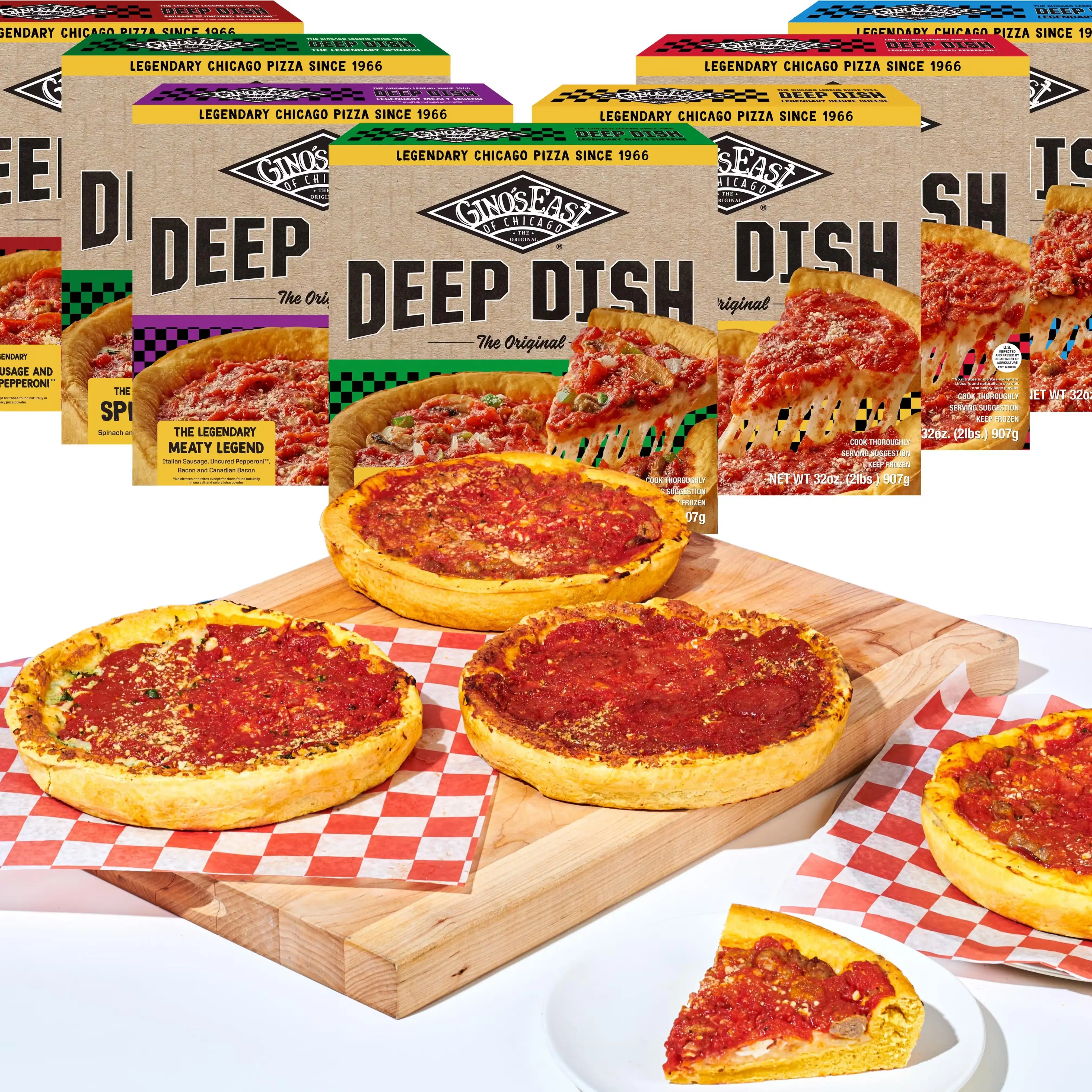 Chicago Deep Dish Pizza Box - Choose Your Own 7 Pack