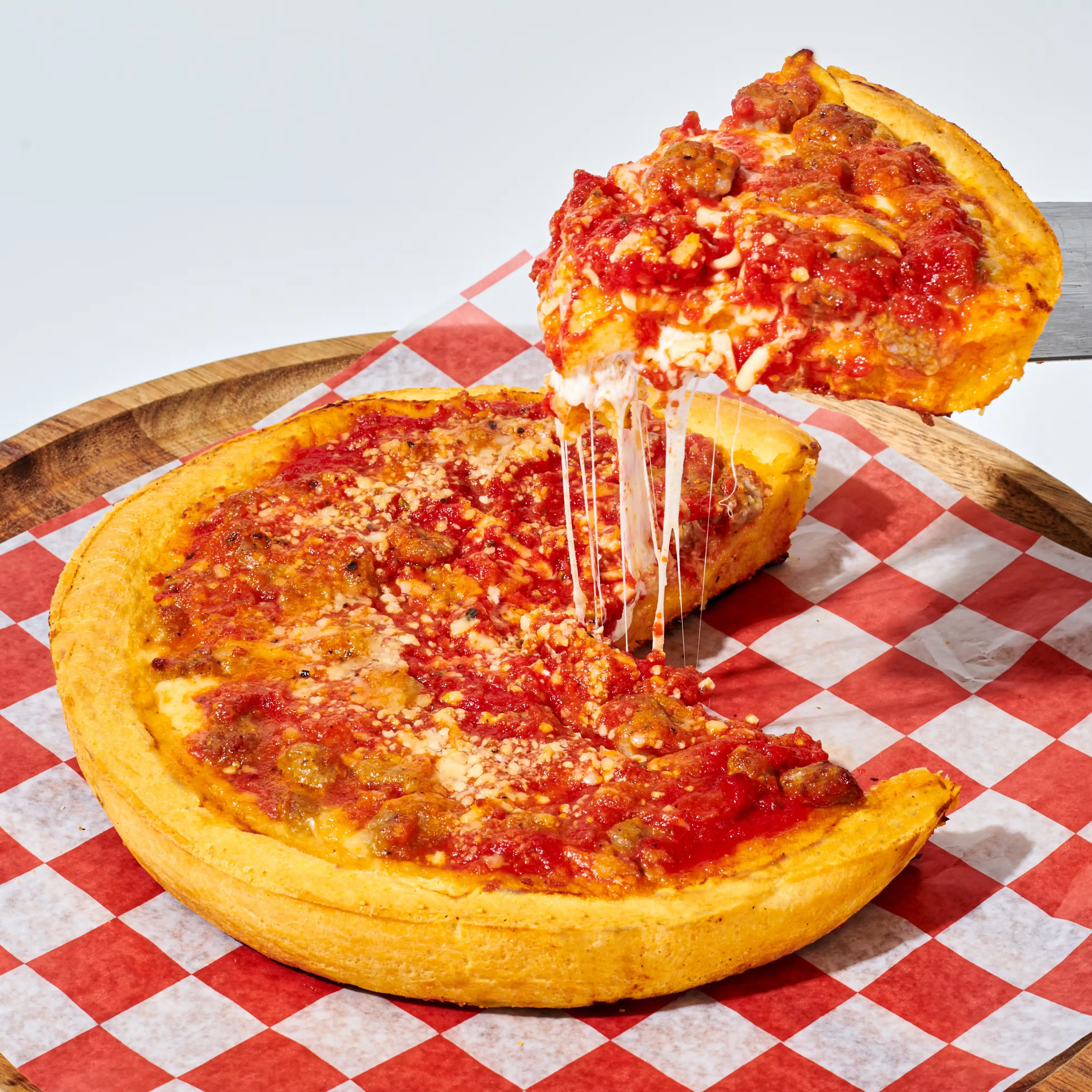 Chicago Deep Dish Meaty Legend Pizza Box - 3 Pack