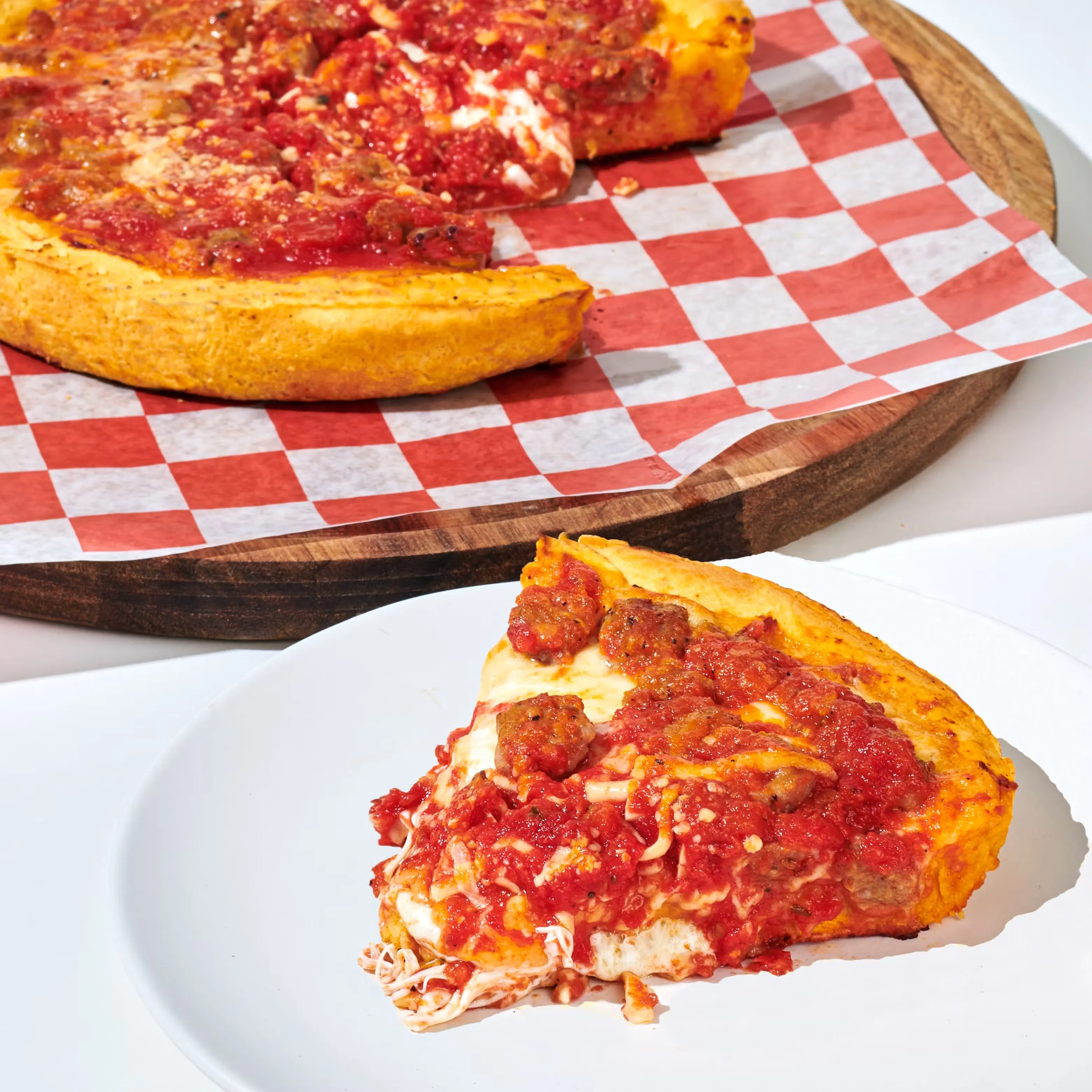 Chicago Deep Dish Meaty Legend Pizza Box - 3 Pack