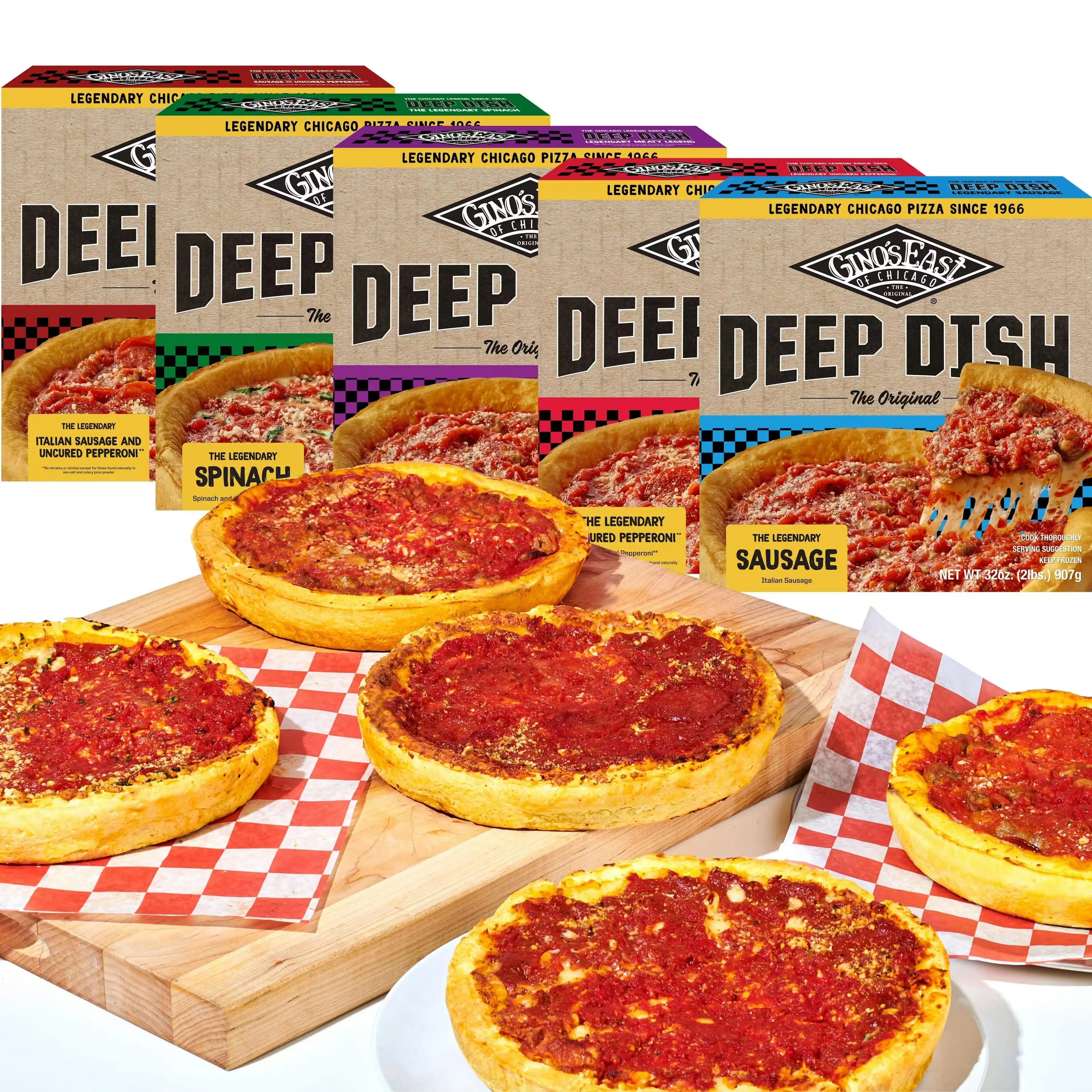 Chicago Deep Dish Pizza Box - Buy 3 Get 2 Free