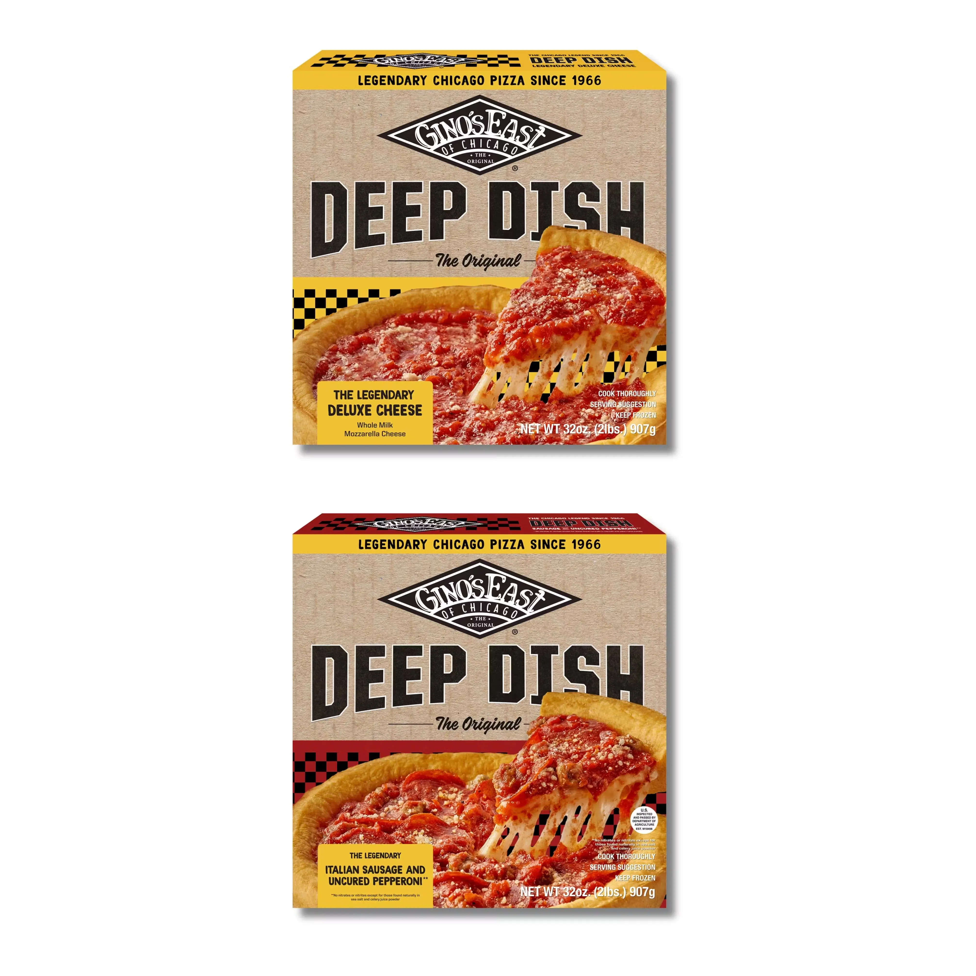 Chicago Deep Dish Pizza Box - Choose Your Own 2 Pack