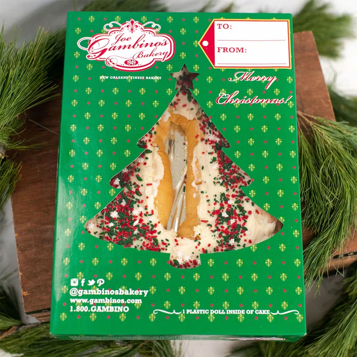 Christmas Kringle Cake
