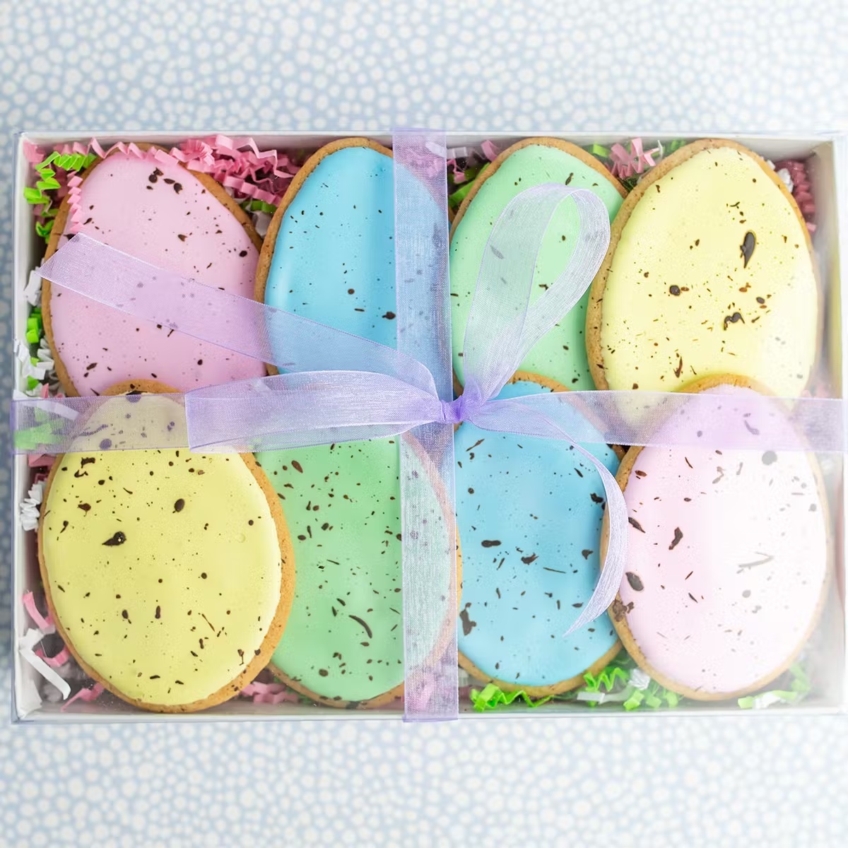 Easter "Eggcellent" Sugar Cookie Box - 8 Pack