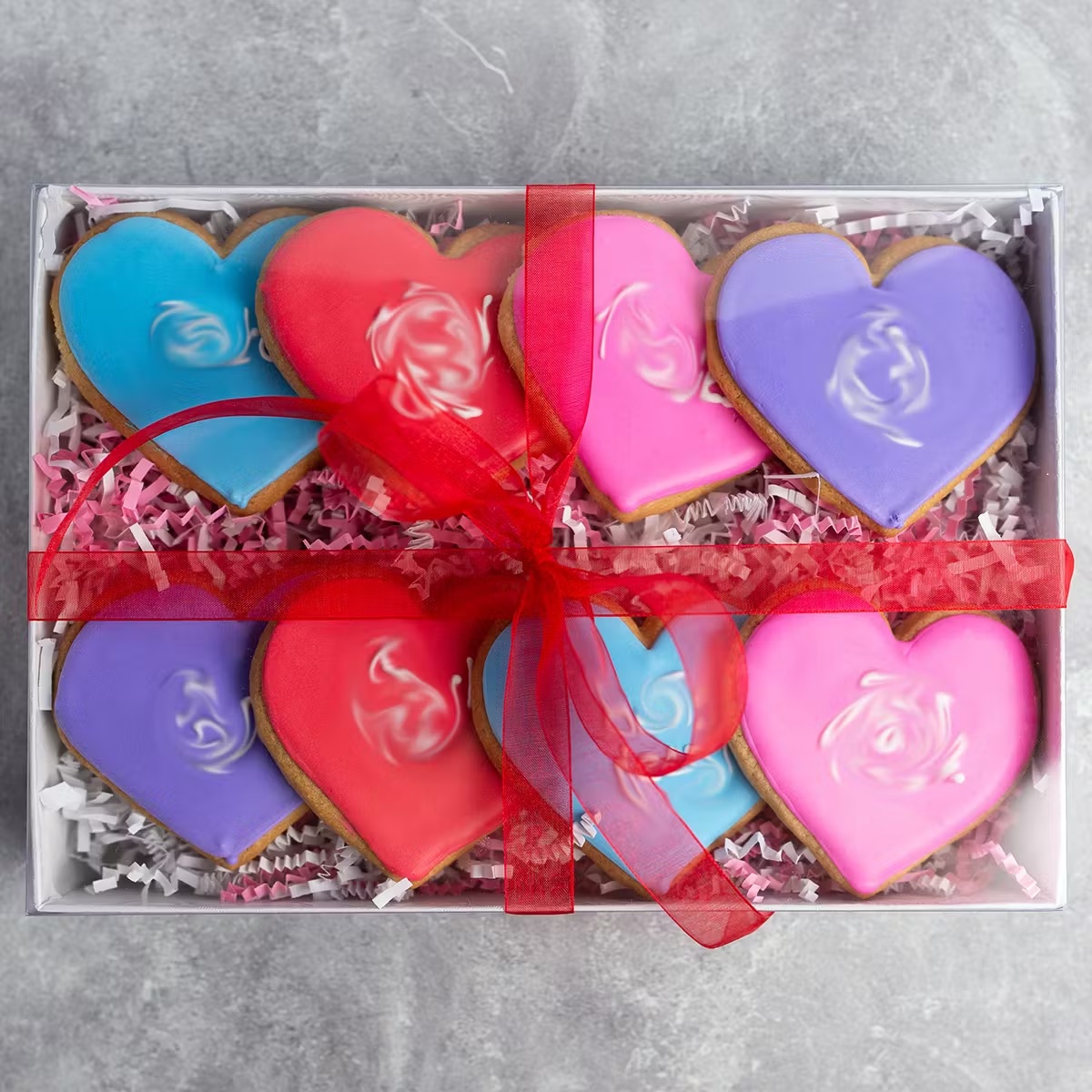 "Naughty" Valentine's Day Cookie Box - 8 Pack