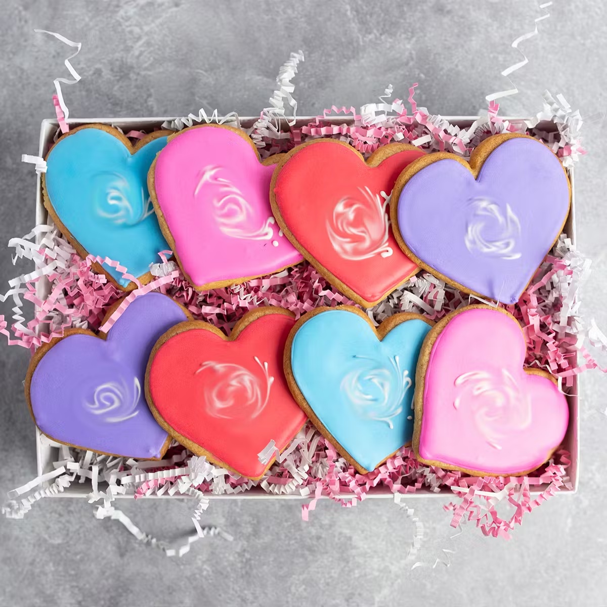 "Naughty" Valentine's Day Cookie Box - 8 Pack