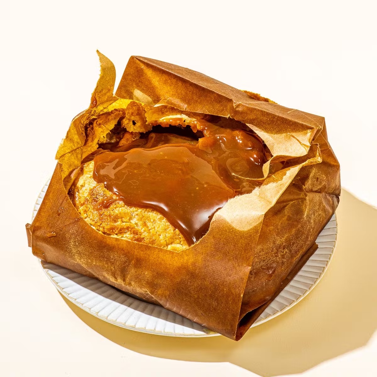Caramel Apple Pie Baked in a Paper BagÂ®