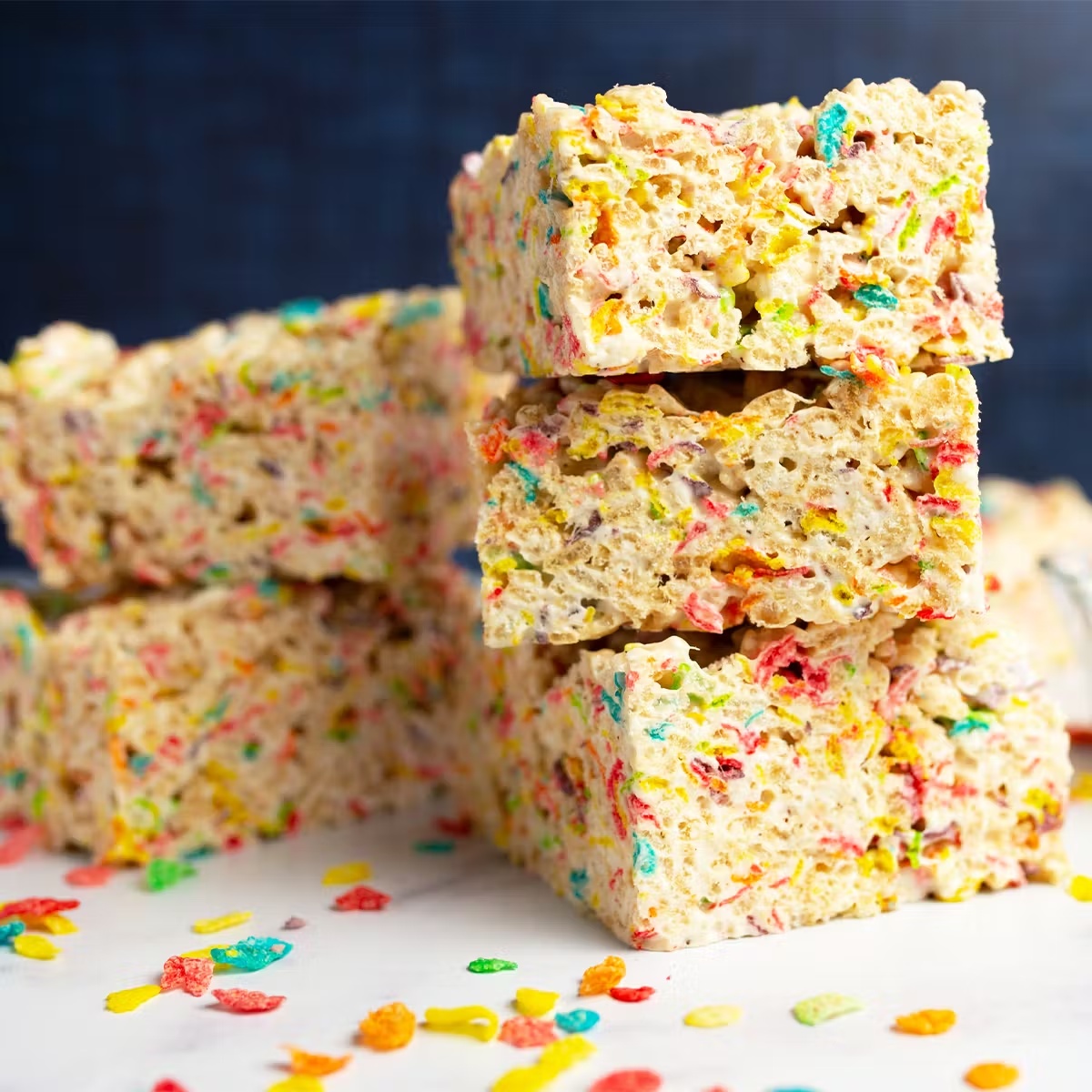 Rainbow Rice Krispy Treats - 4 Pack