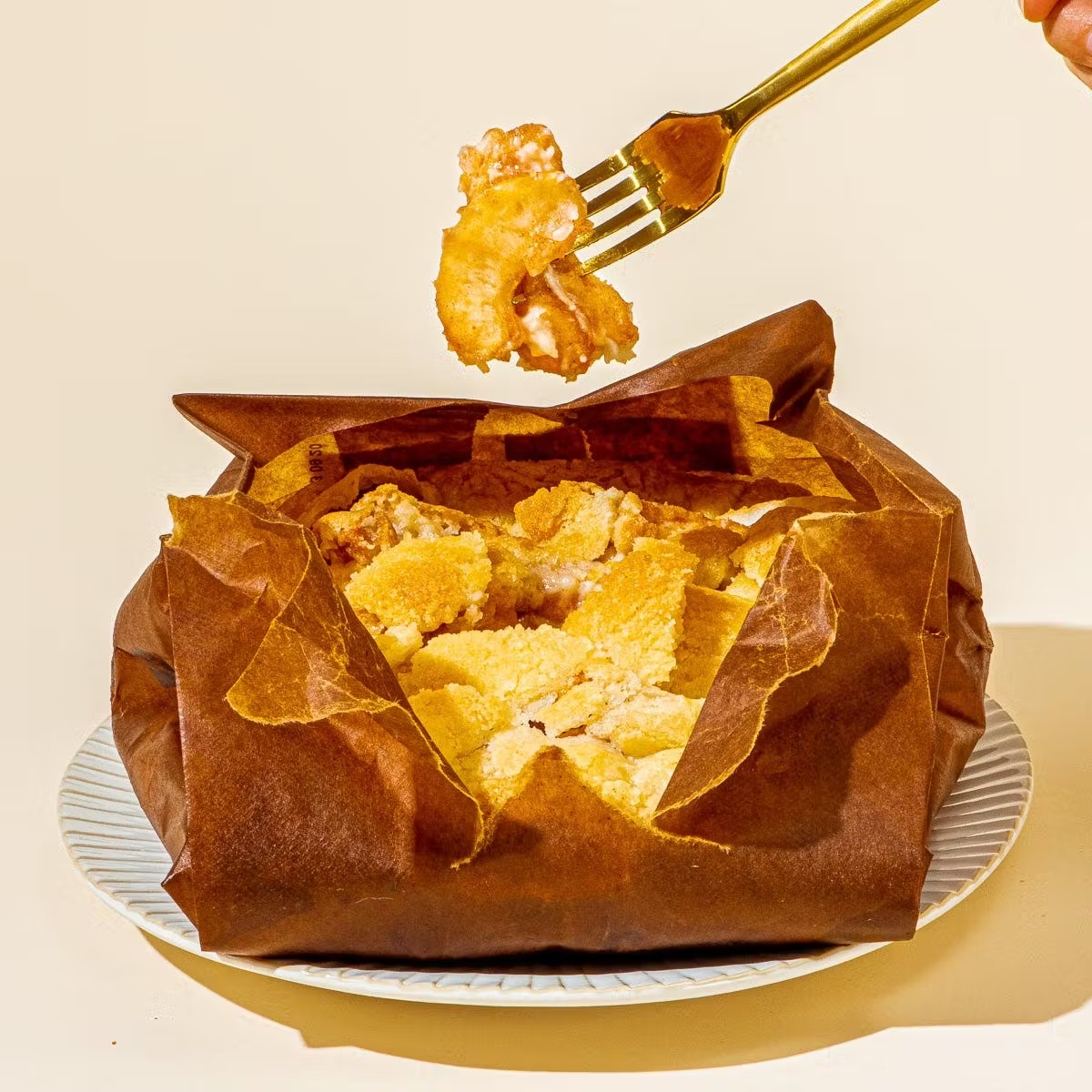 Apple Pie Baked in a Paper BagÂ®