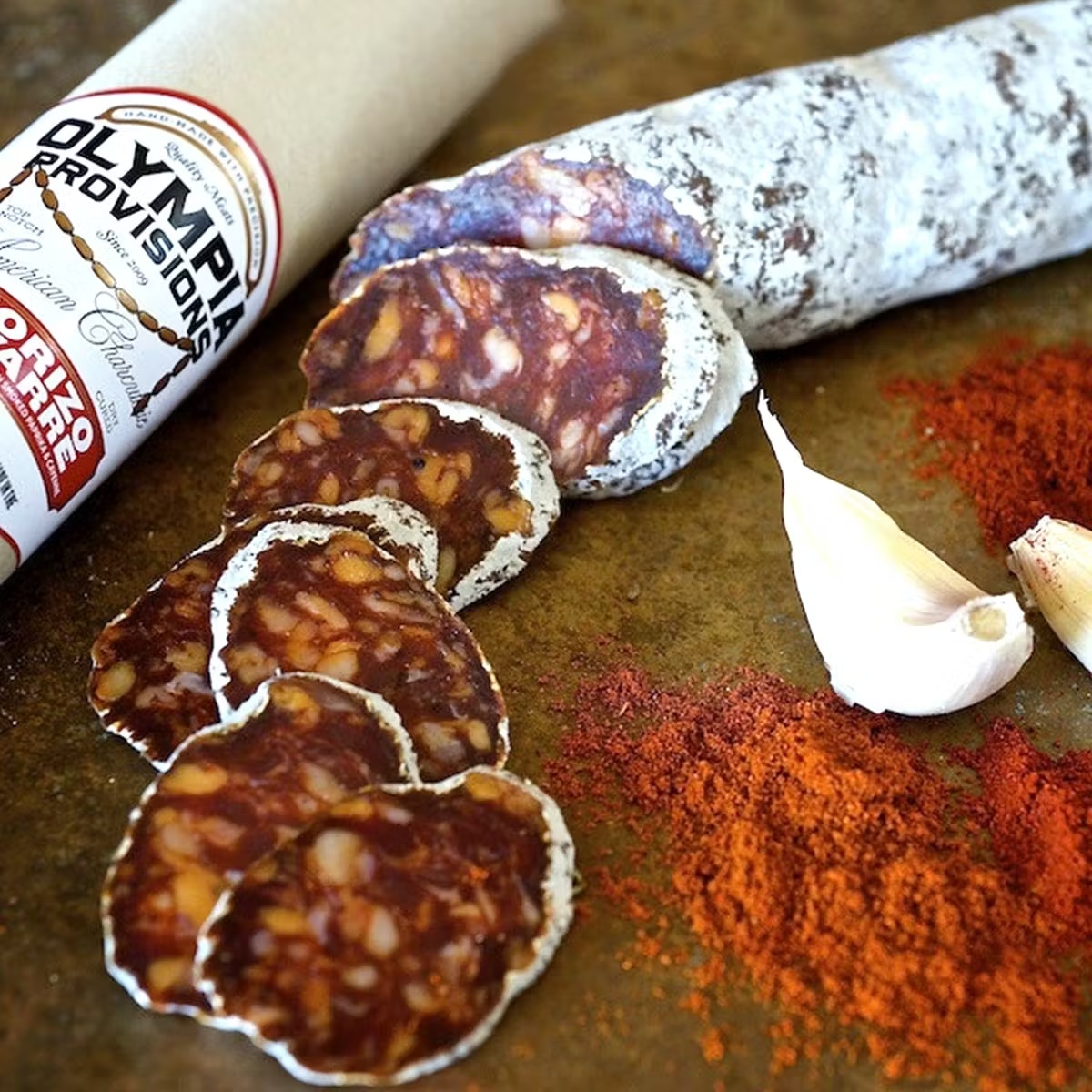 Spanish Salami Sampler with Red Gift Box