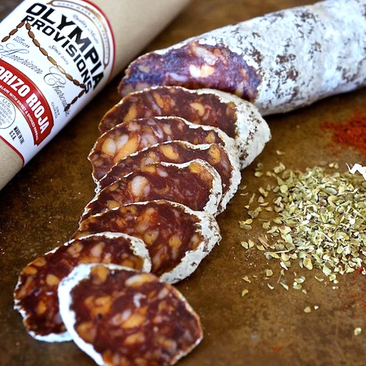 Spanish Salami Sampler with Red Gift Box