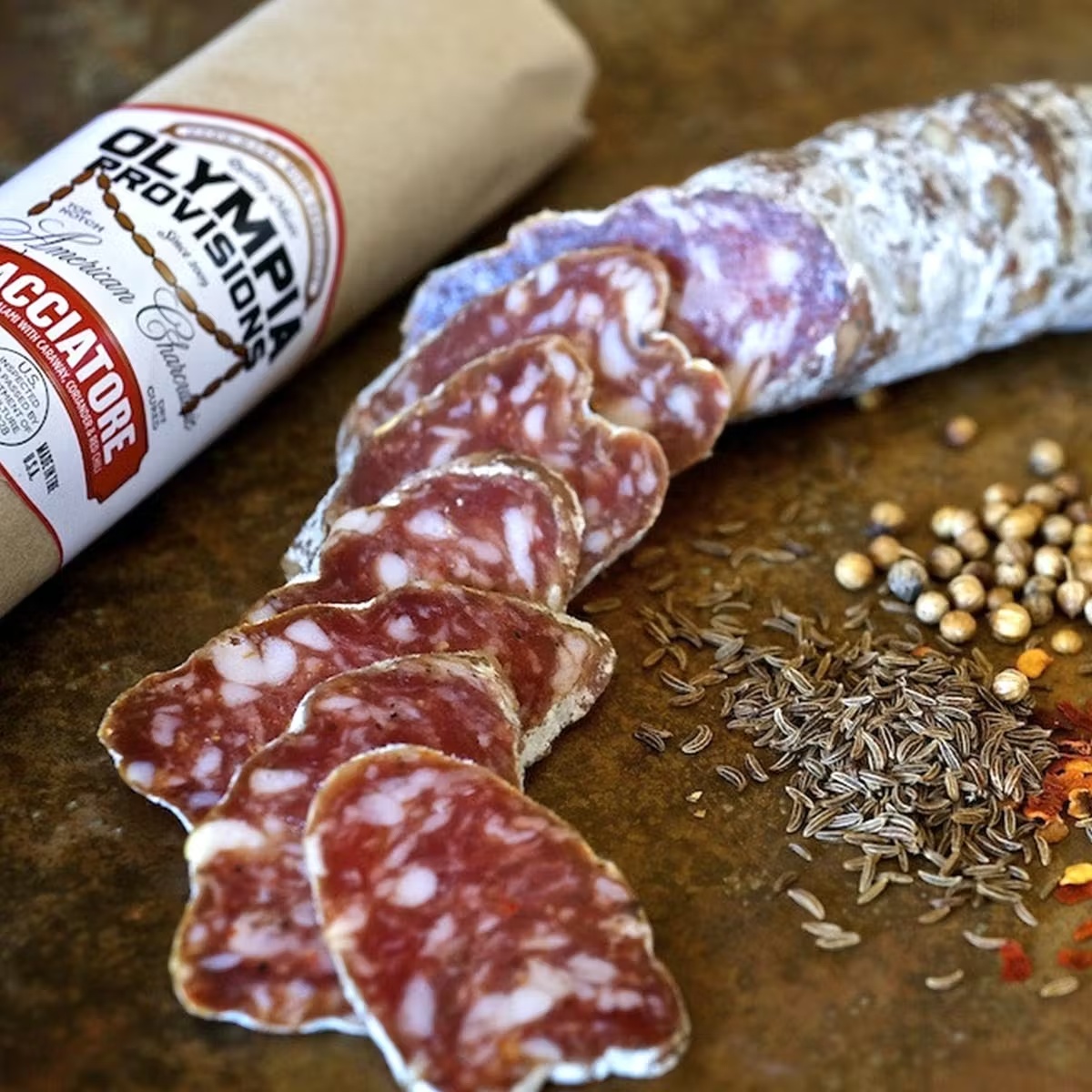Italian Salami Sampler with Red Gift Box