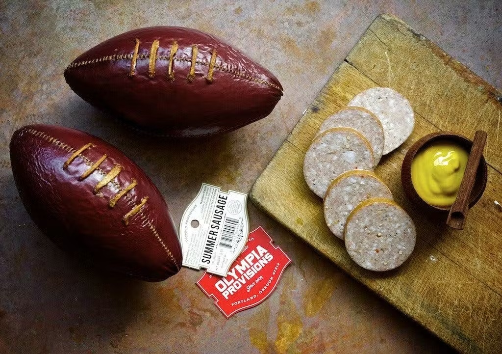 Summer Sausage Footballs - 2 Pack