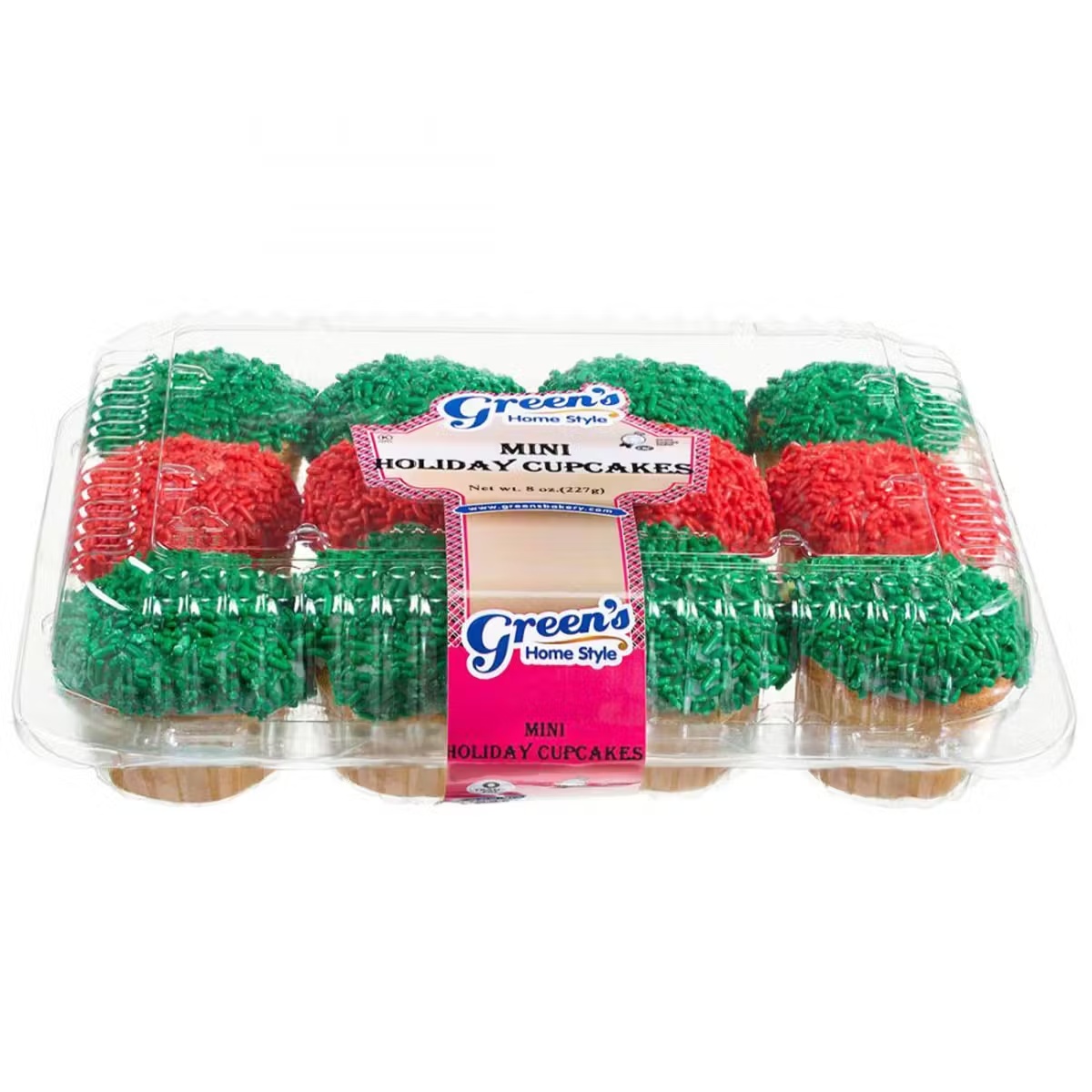 Mini Holiday Cupcakes (Kosher) - 24 Pack
