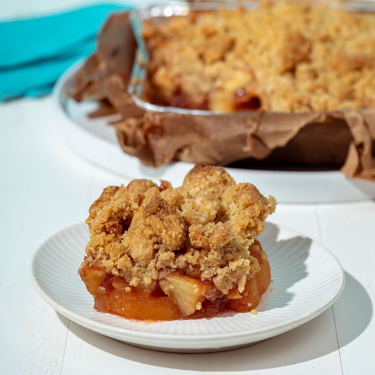 Apple Crisp Baked in a Paper BagÂ®