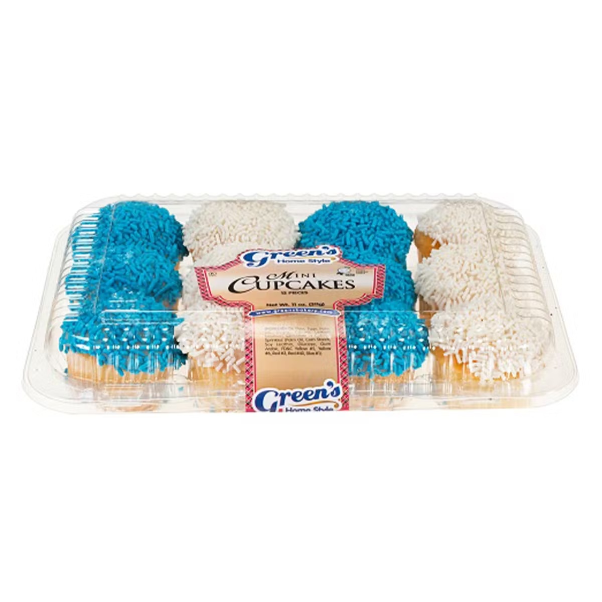 Mini Hanukkah Cupcakes (Kosher) - 24 Pack