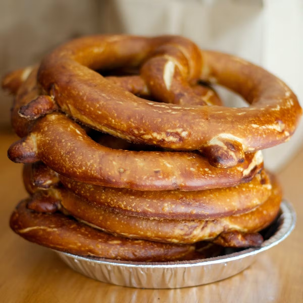 Plain Soft Pretzels + Artisanal Mustard