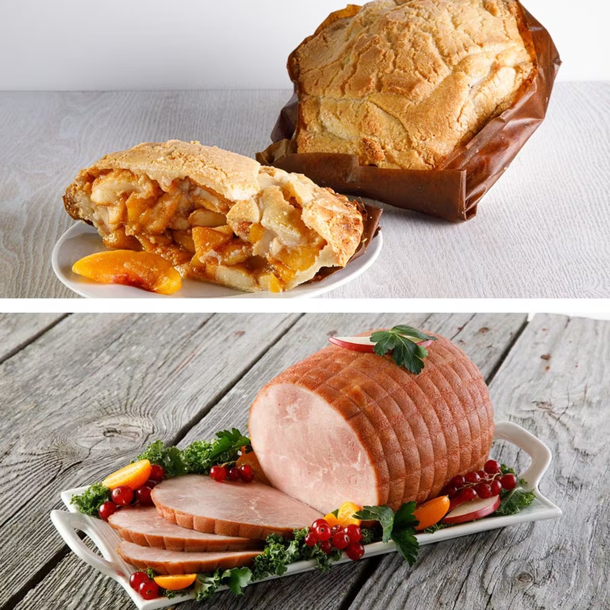 Apple Pie Baked in a Paper BagÂ® + Mini Ham