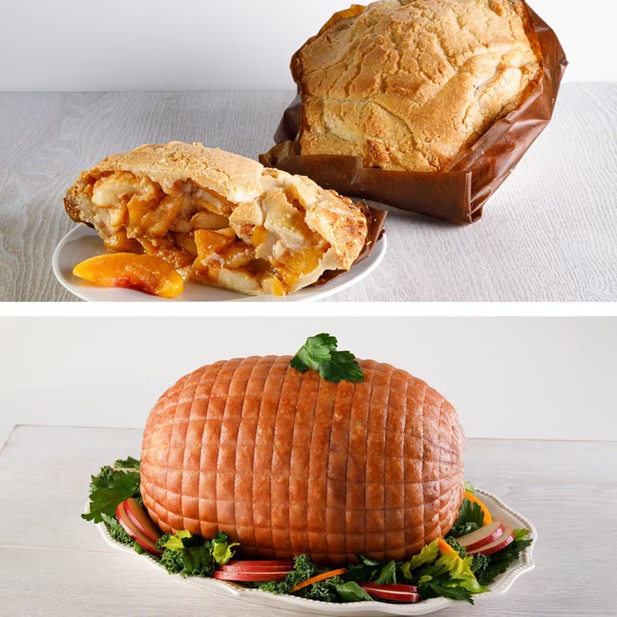 Apple Pie Baked in a Paper BagÂ® + Whole Ham