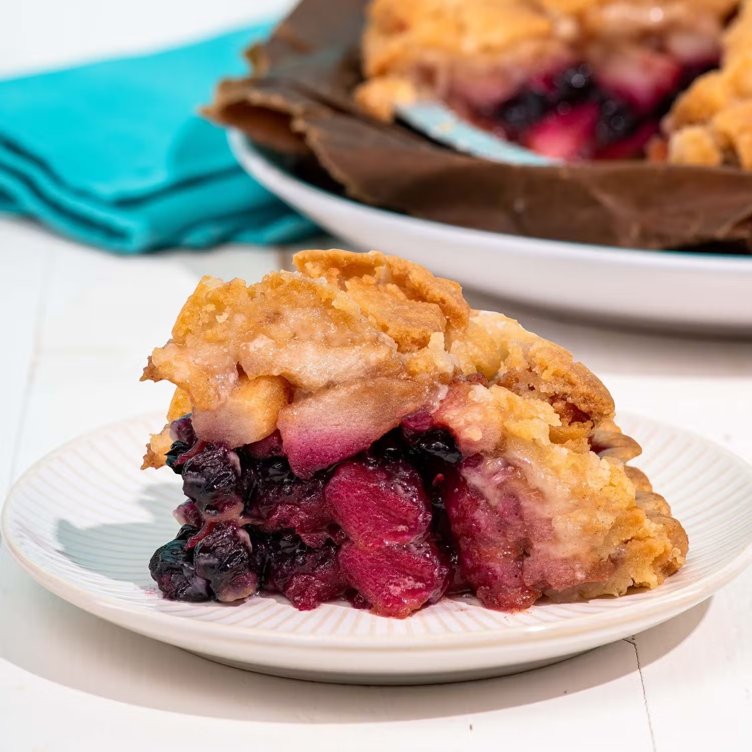 Summerberry Apple Pie Baked in a Paper BagÂ®