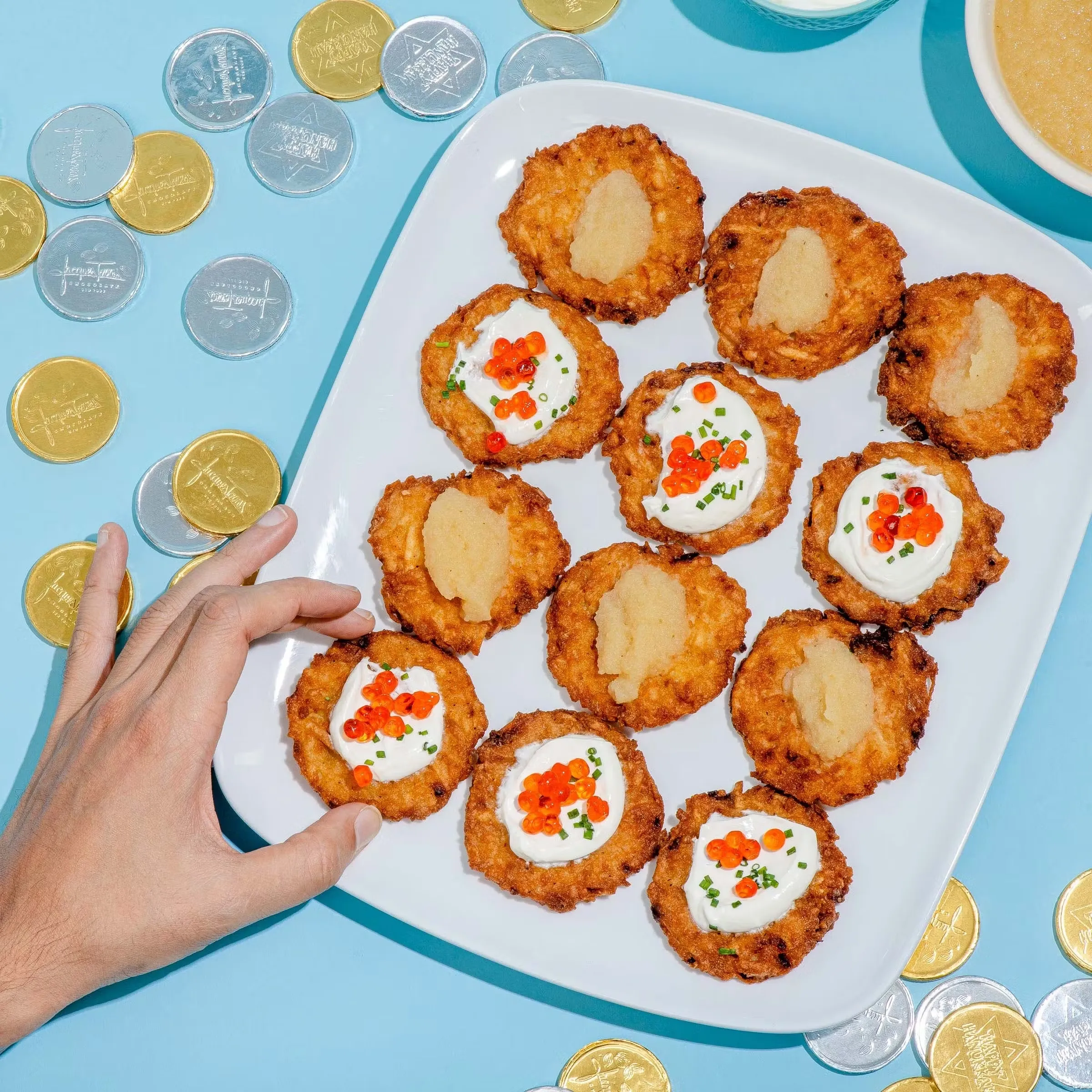 Bite Sized Gluten Free Latkes - 48 Pack