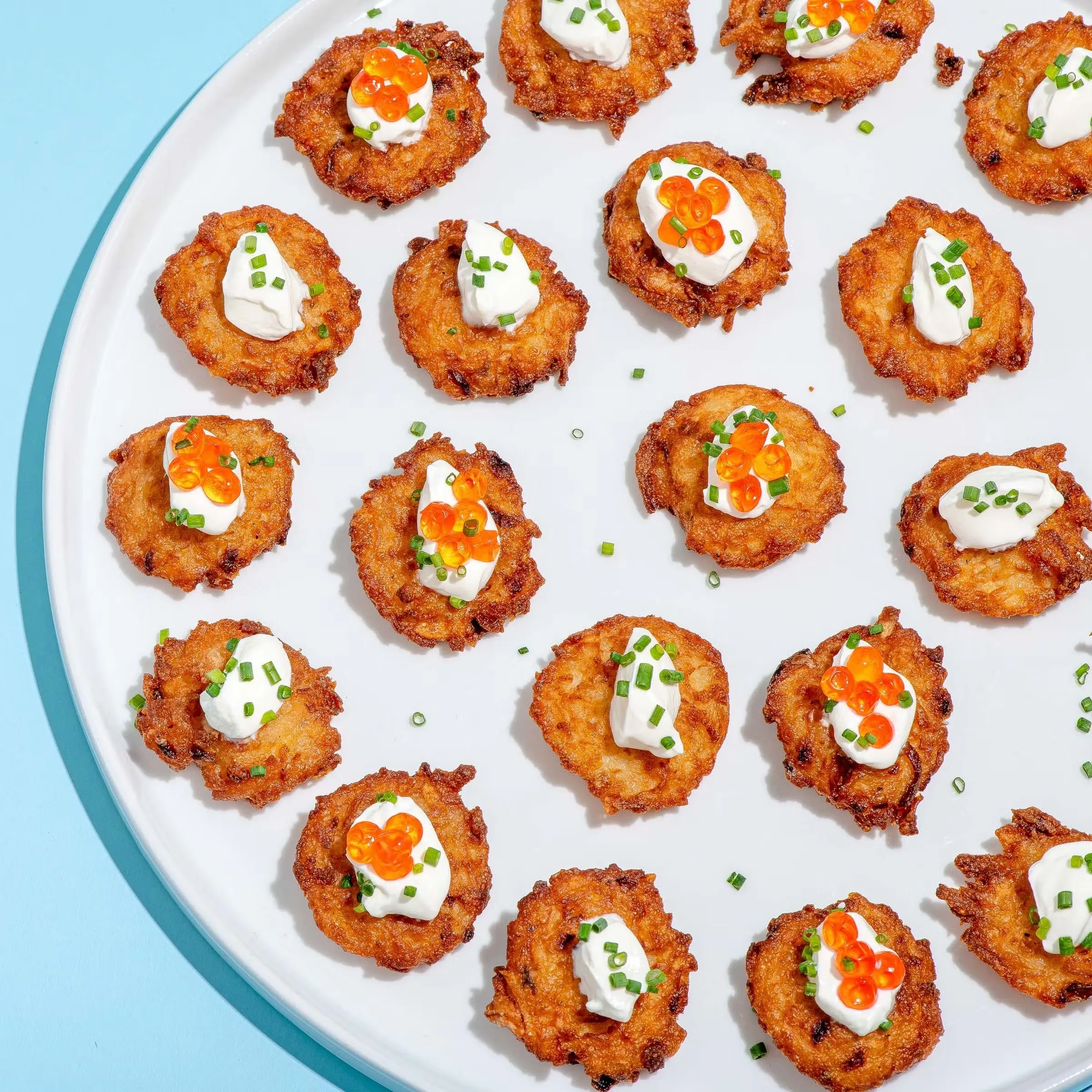 Bite Sized Gluten Free Latkes - 48 Pack