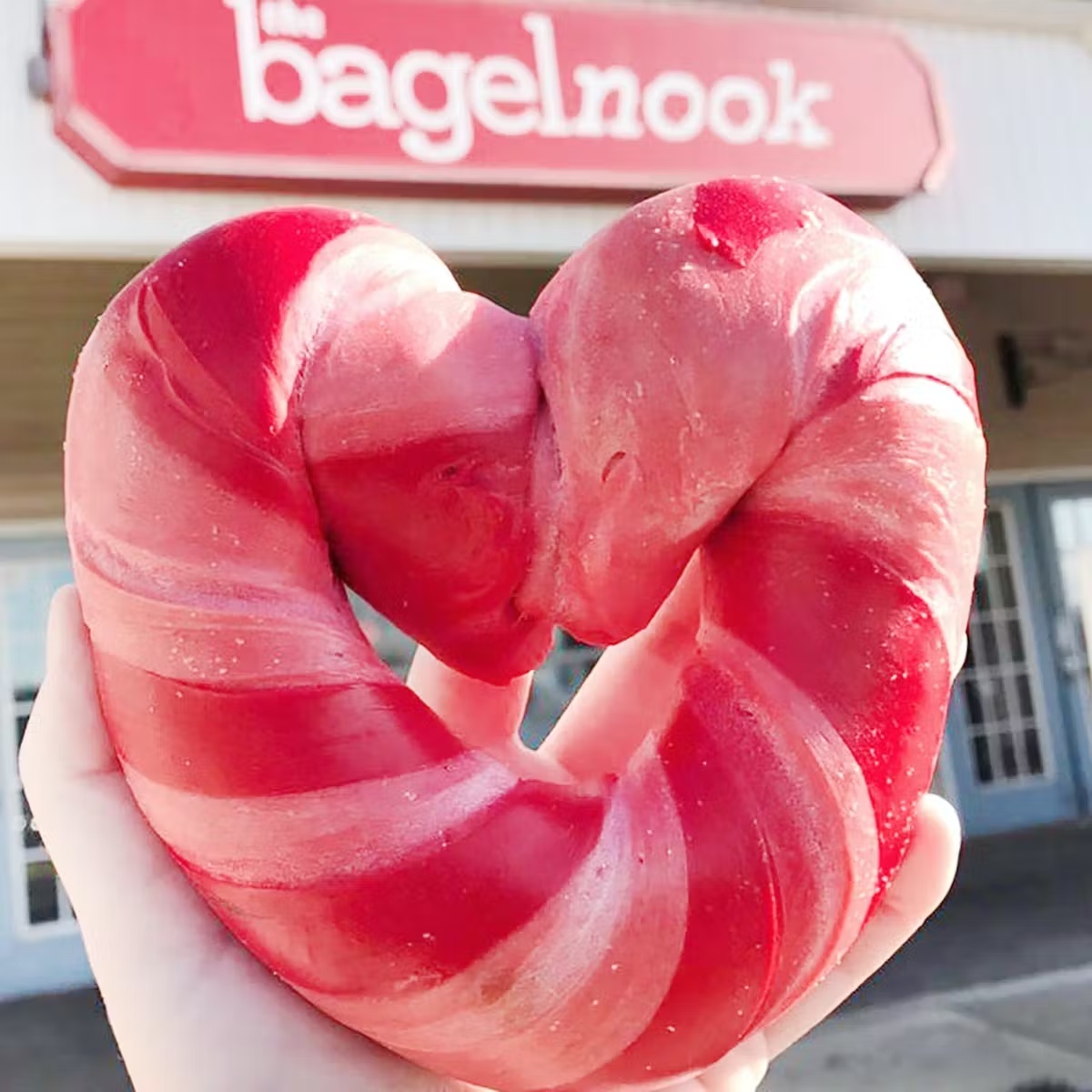 Valentine's Day Bagel Dozen