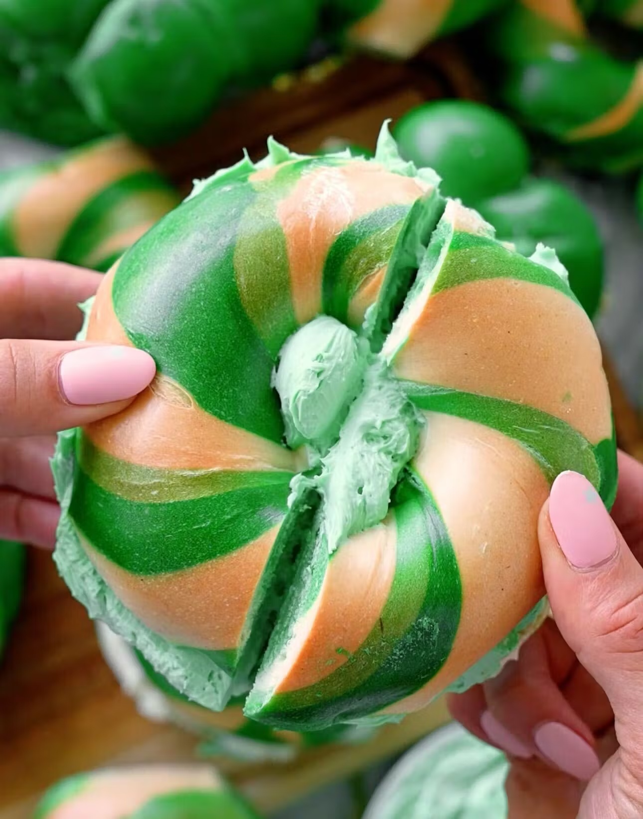 St. Patrick's Day Bagel Dozen