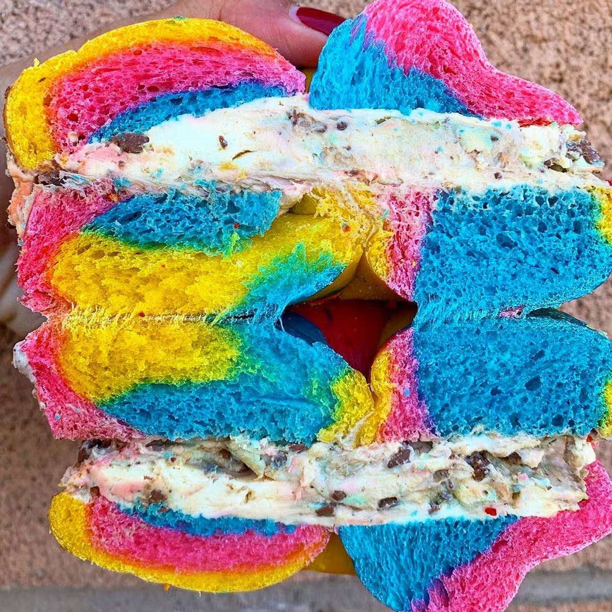 Tie Dye Bagel Dozen