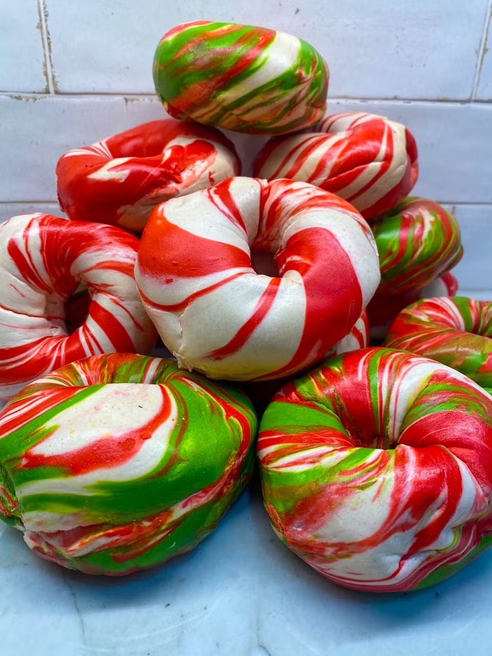 Christmas Bagel Dozen