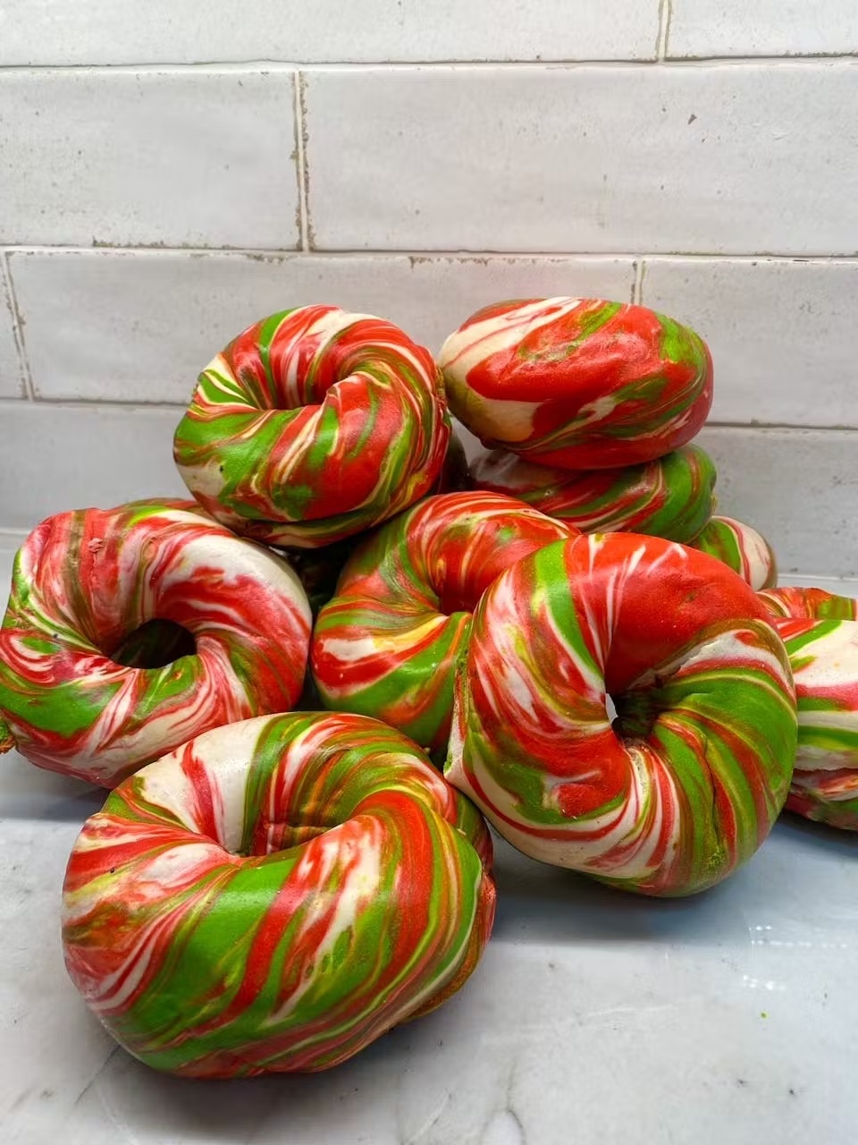 Christmas Bagel Dozen