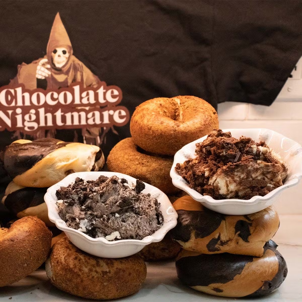 Chocolate Lover Bagel Party Package