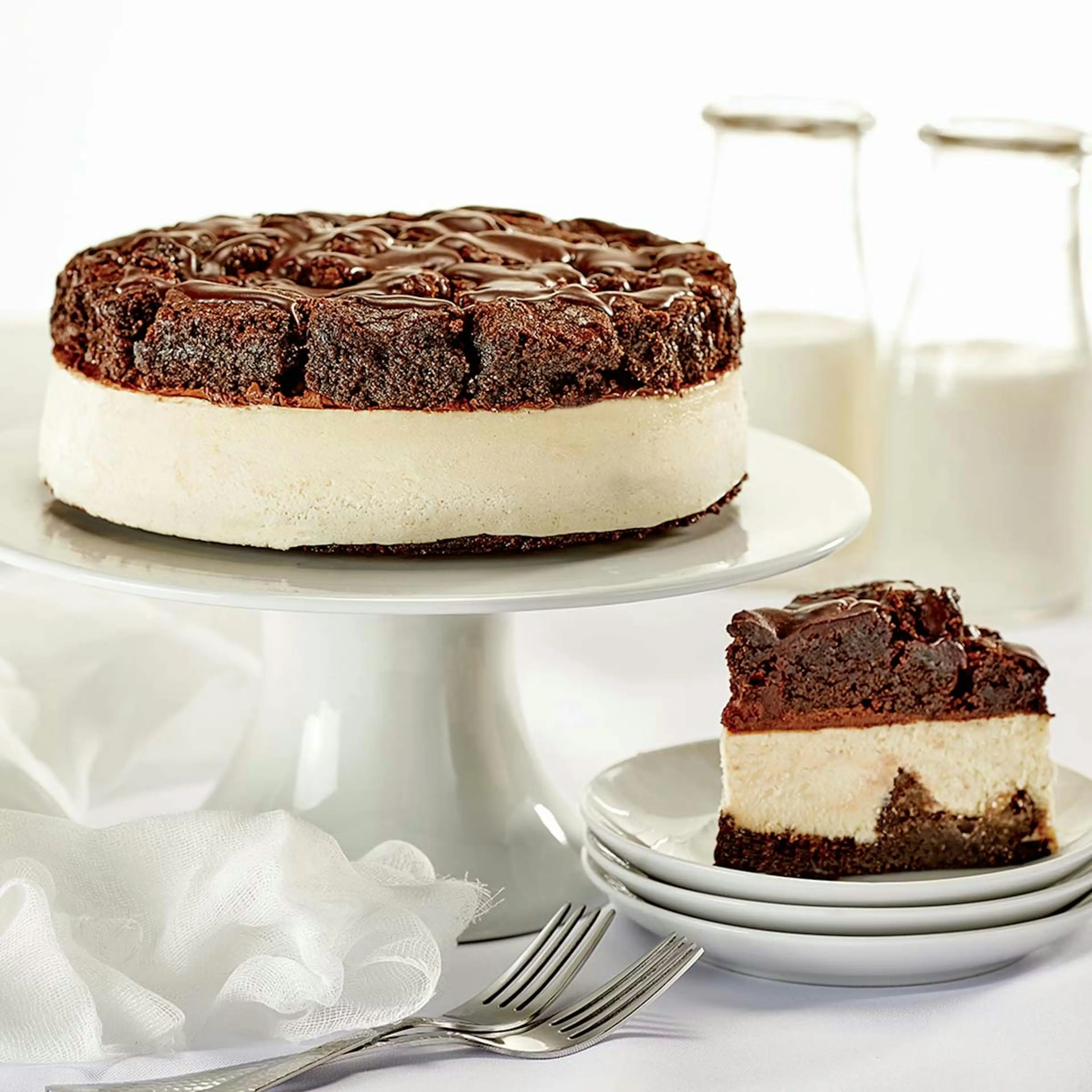 Brownie Explosion Cheesecake