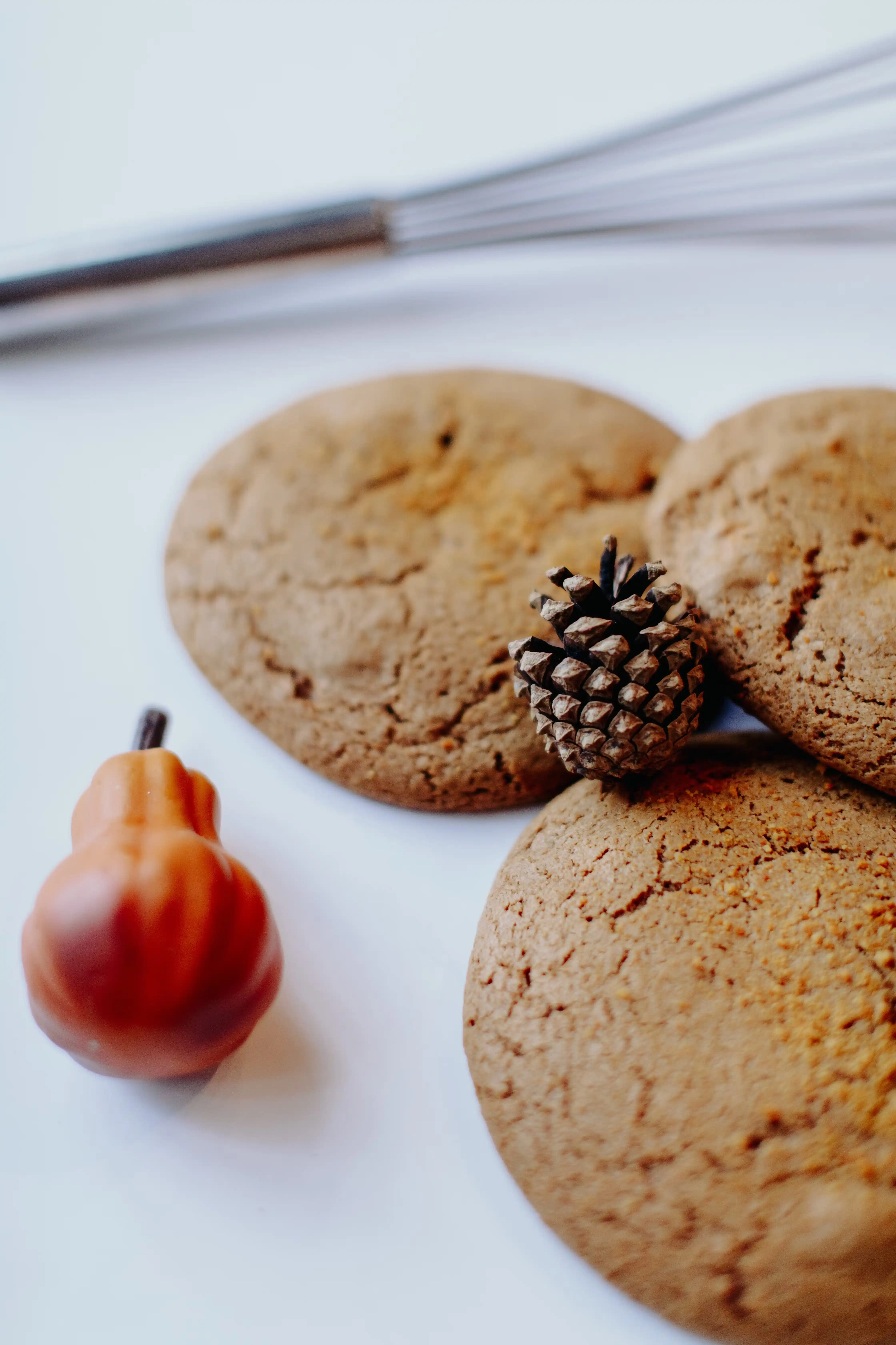 GIANT Pumpkin White Chocolate Cookies