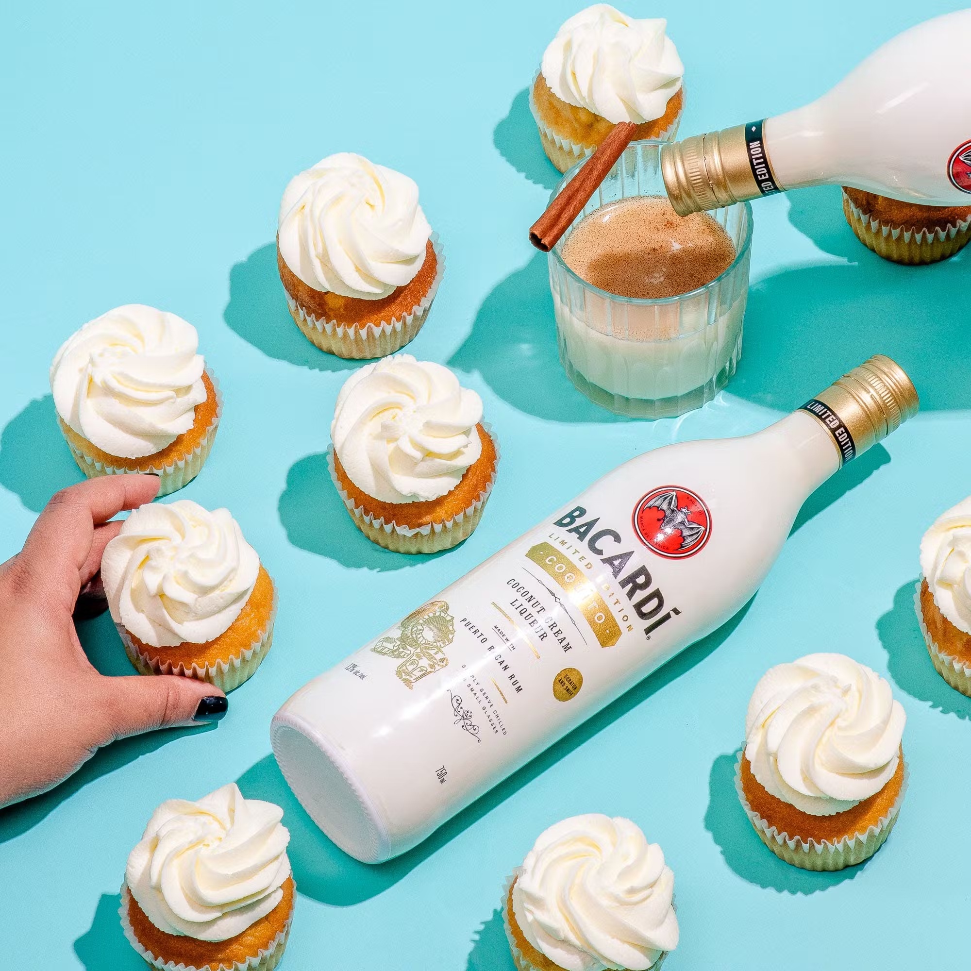 Bacardi Coquito Cupcake Dozen
