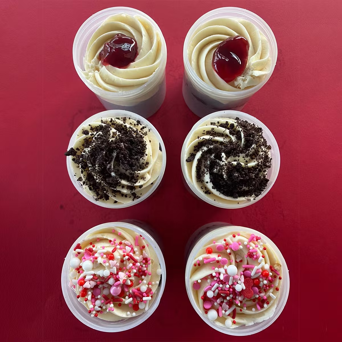 Vegan "Love" Cake Jars