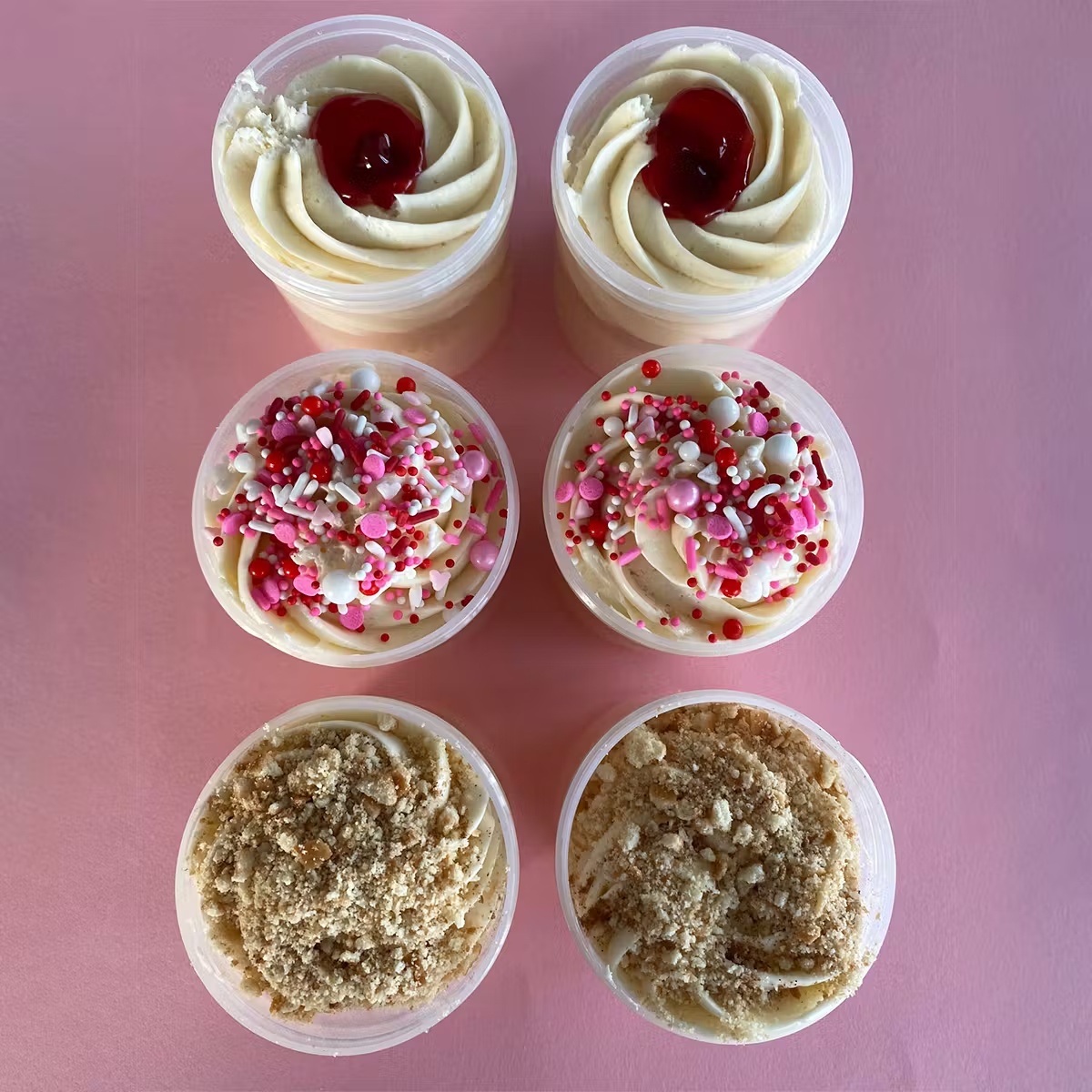 Vegan "Love" Cake Jars