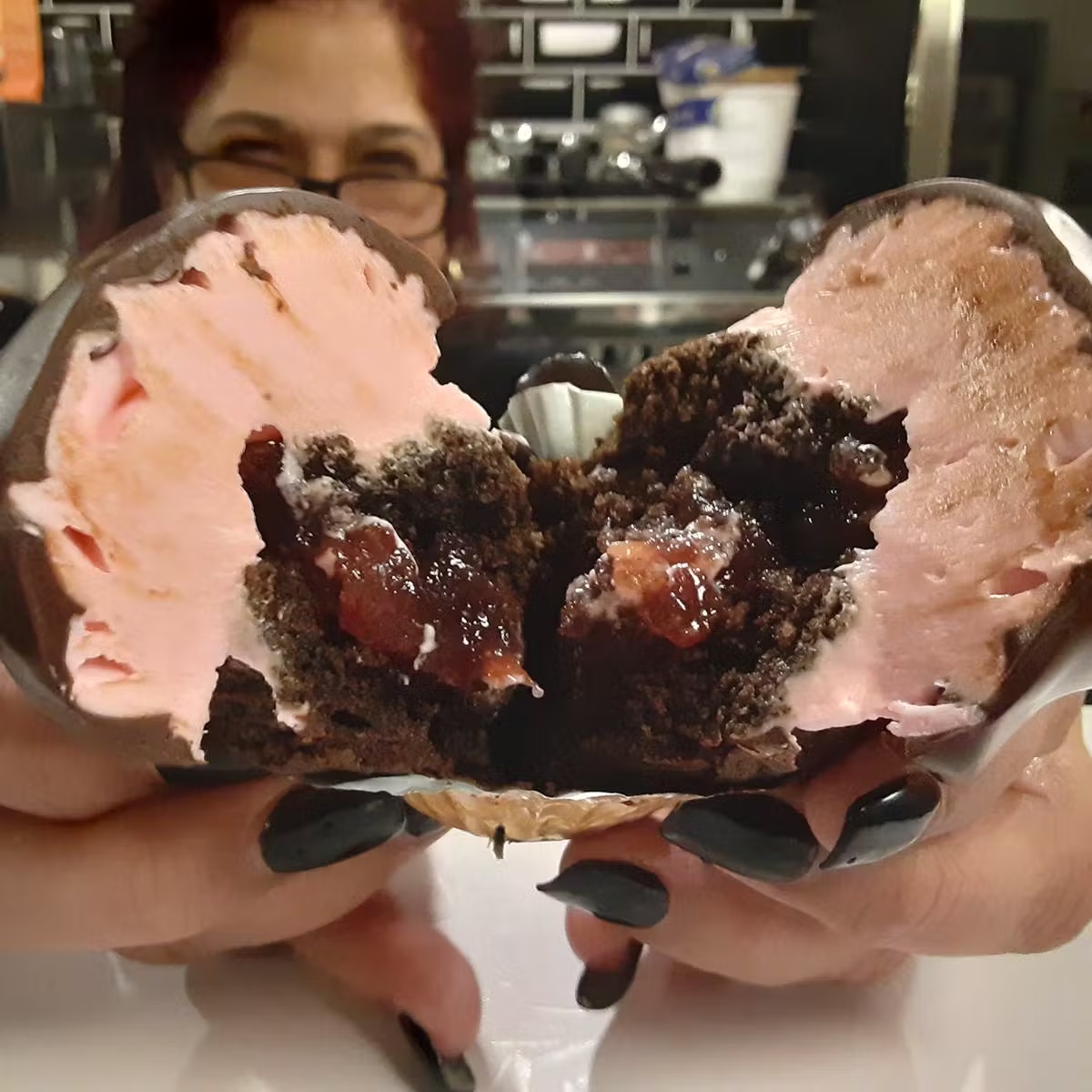 Chocolate Dipped Love Cupcakes