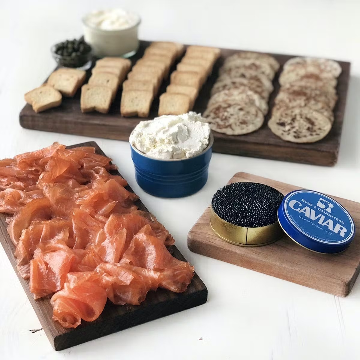 Ultimate Salmon & Caviar Pkg