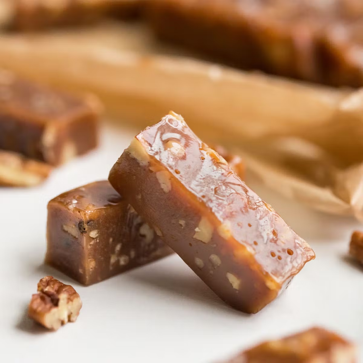 Bourbon & Maple Pecan Caramels - 3 Pack