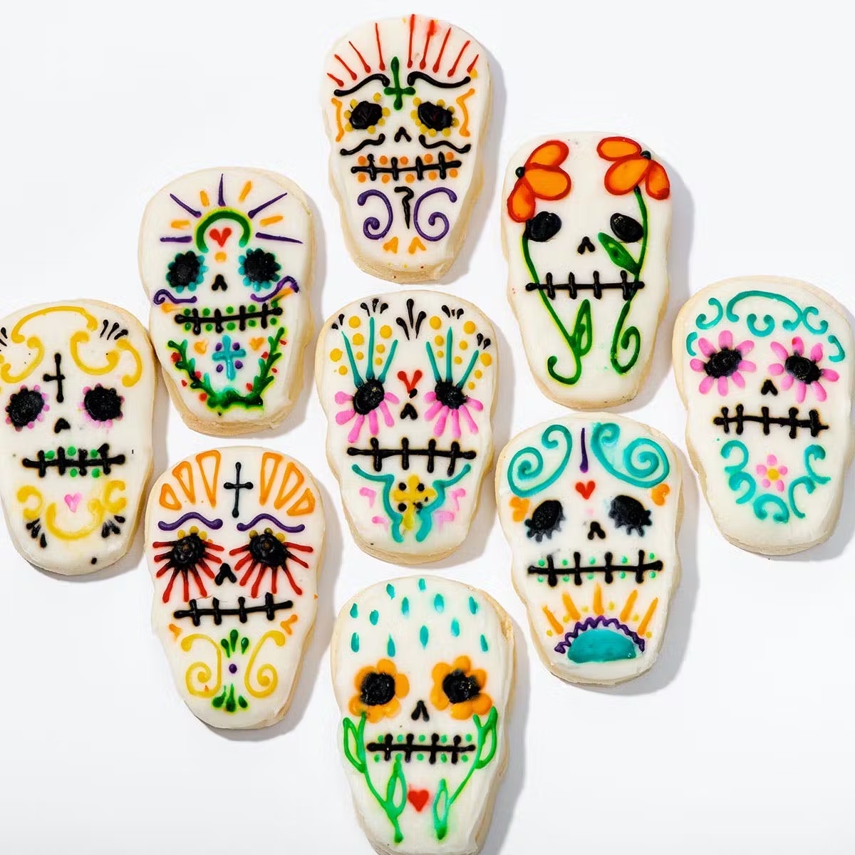 Dia De Los Muertos Sugar Cookies