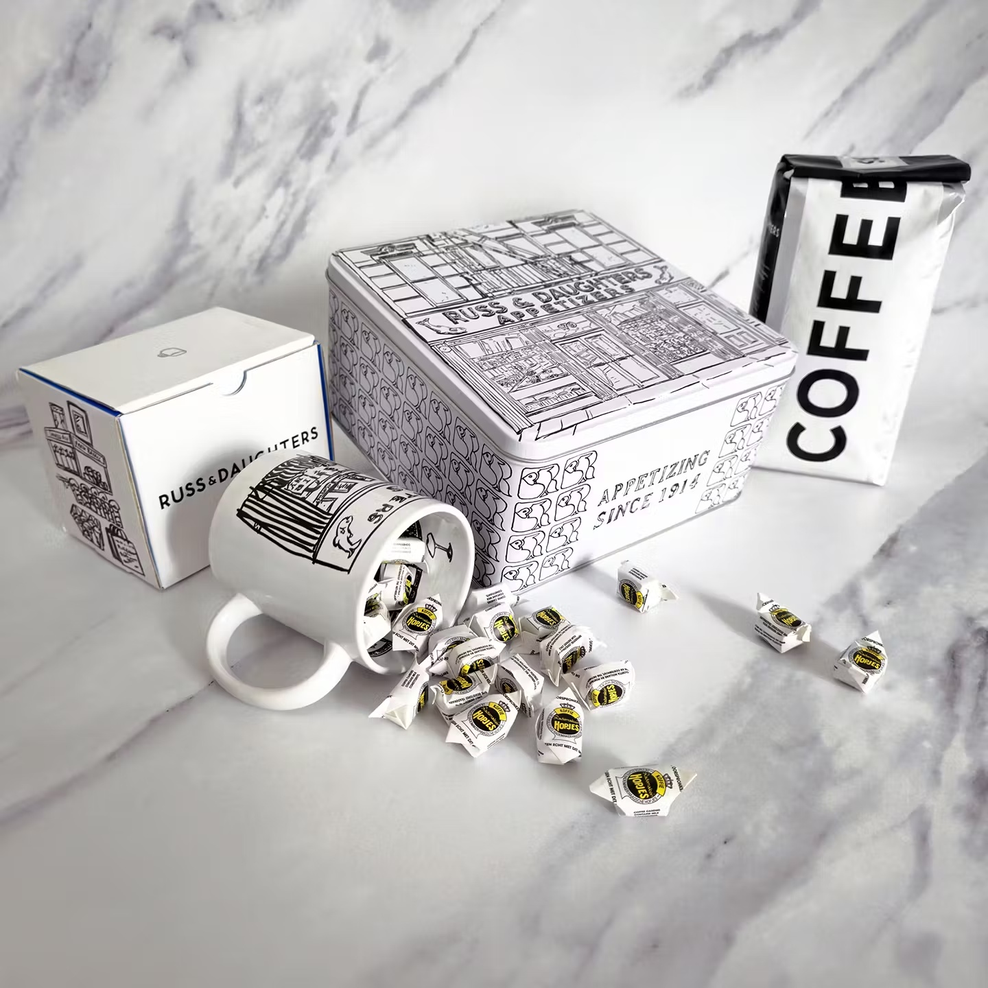 Russ & Daughters Coffee + Candies Gift Set