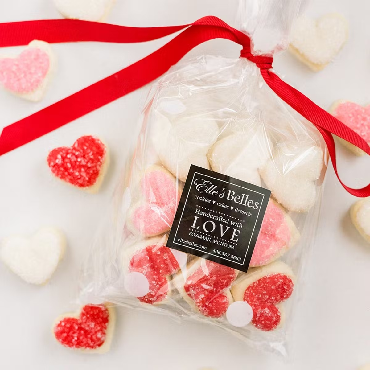 Ombre Mini Sugar Cookies
